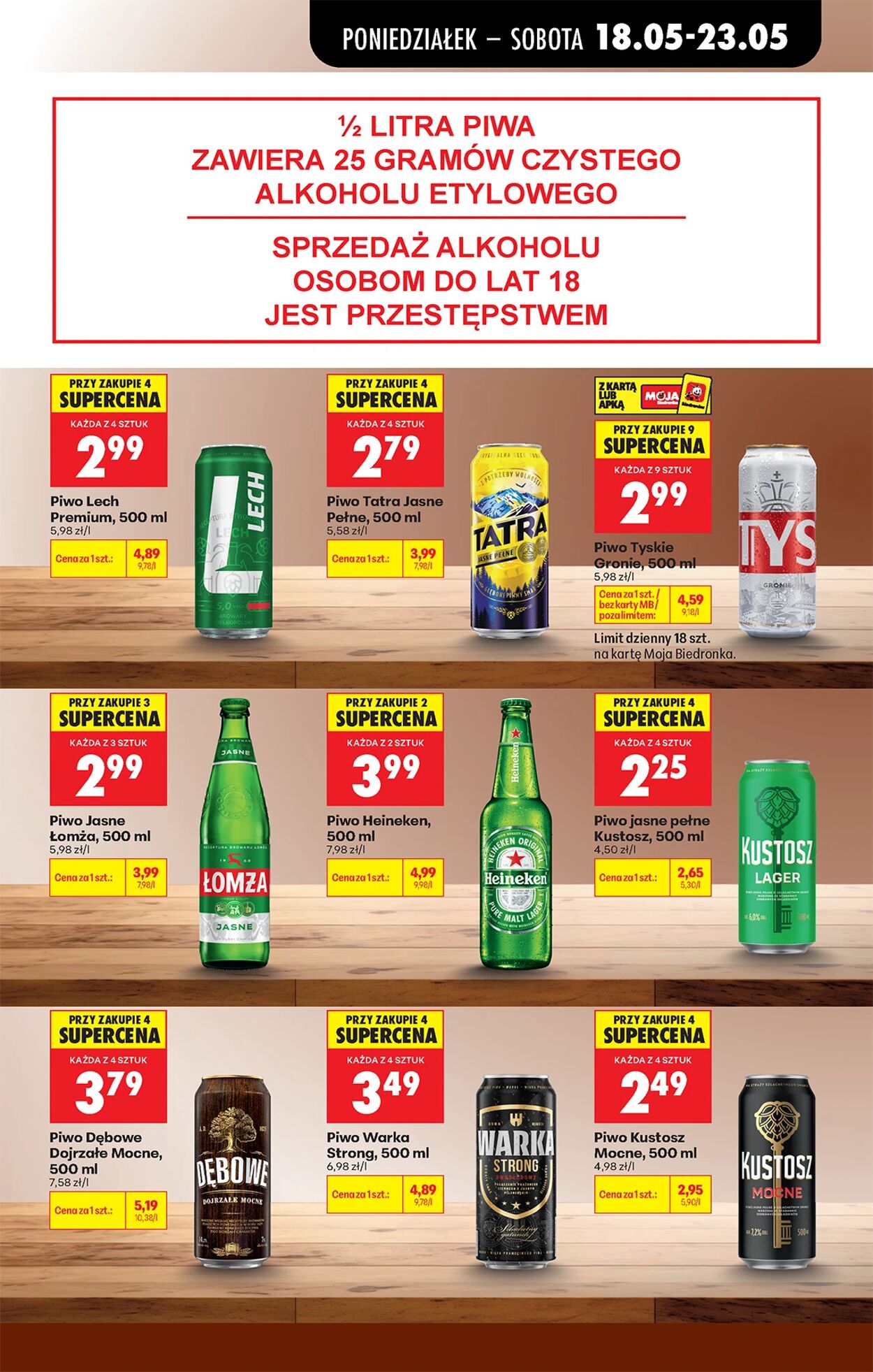 Gazetka Biedronka 18.05.2026 - 25.05.2026