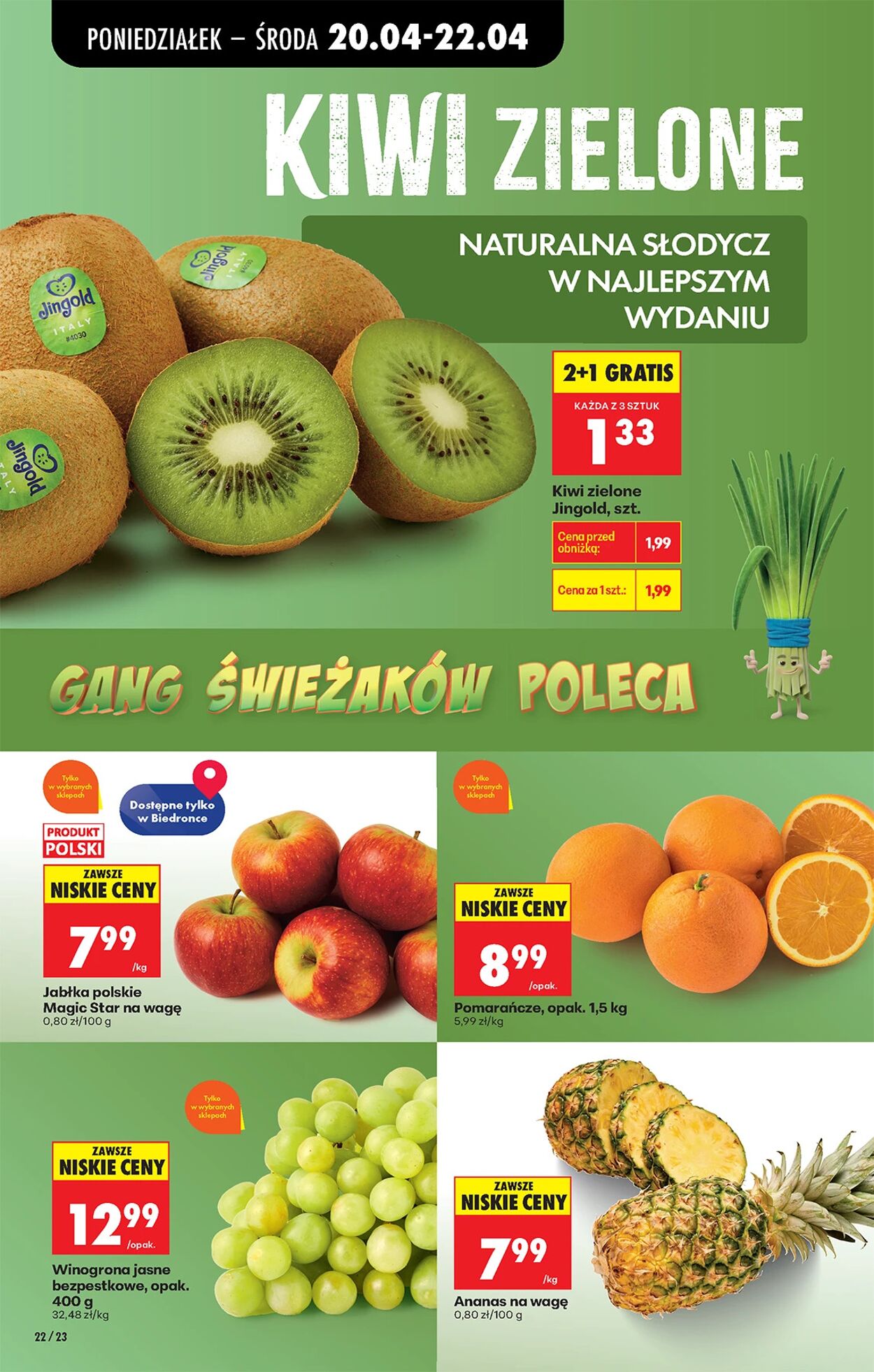 Gazetka Biedronka 20.04.2026 - 27.04.2026