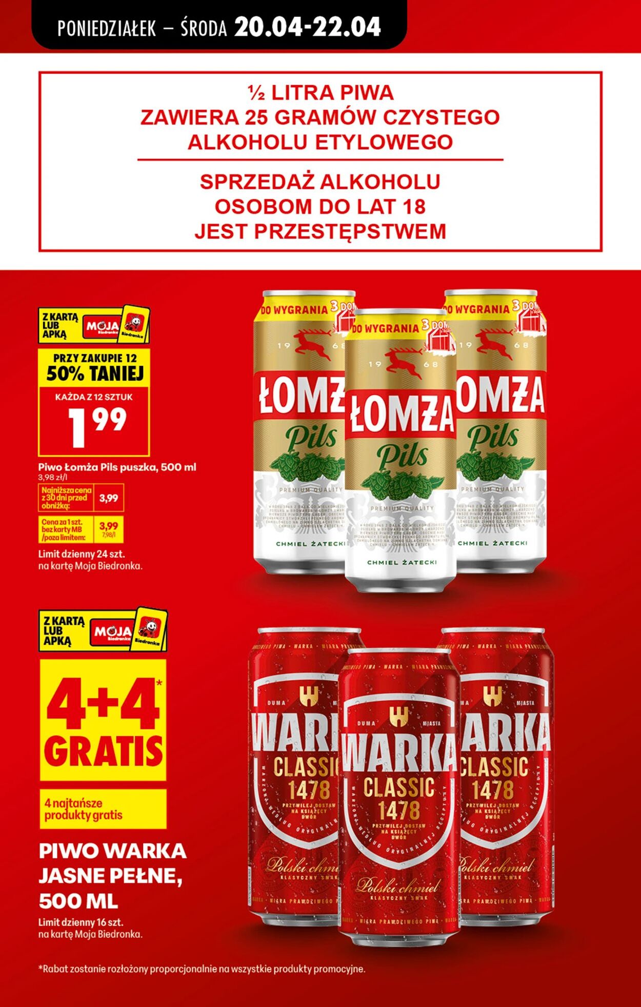 Gazetka Biedronka 20.04.2026 - 27.04.2026