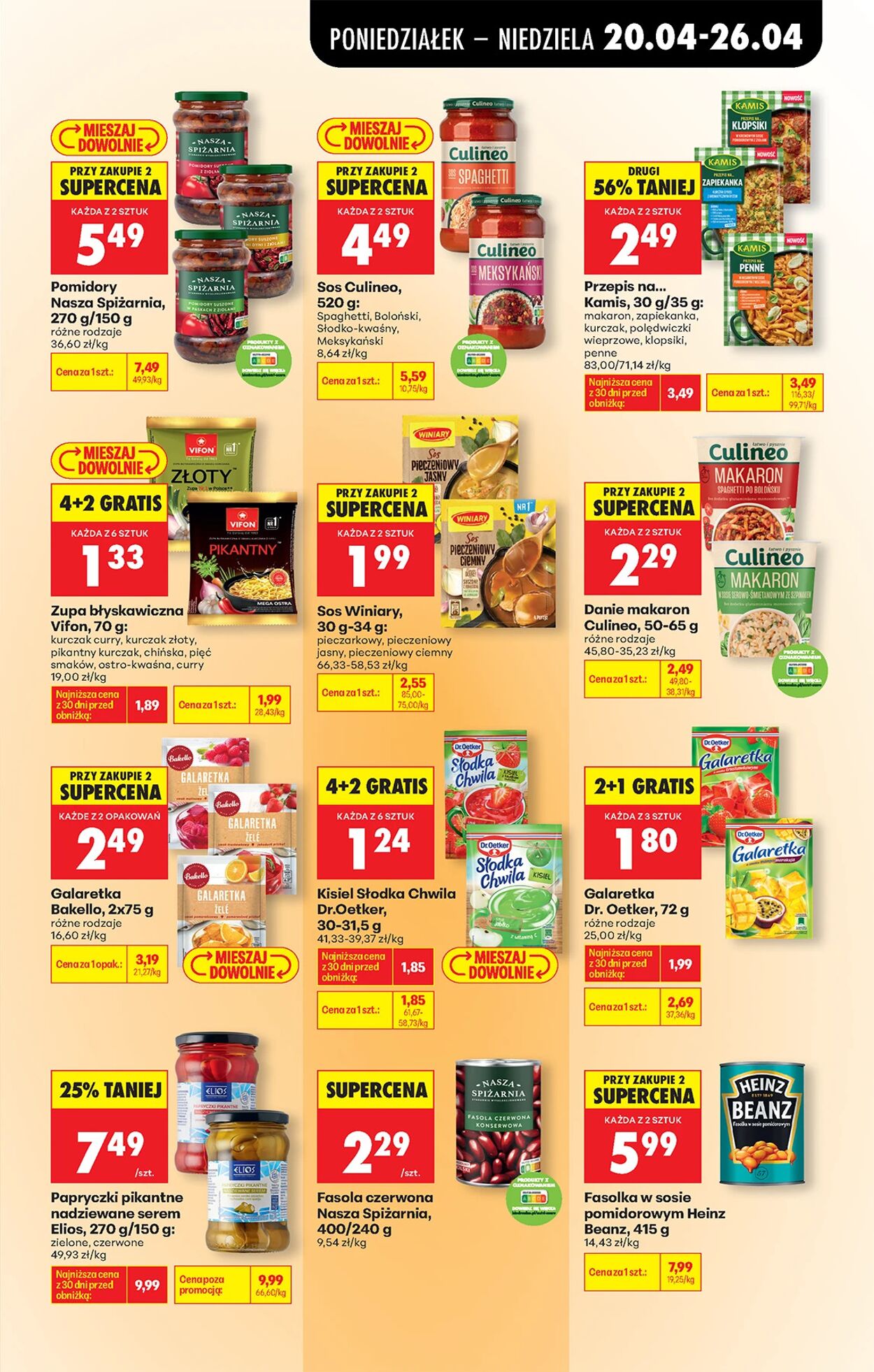 Gazetka Biedronka 20.04.2026 - 27.04.2026
