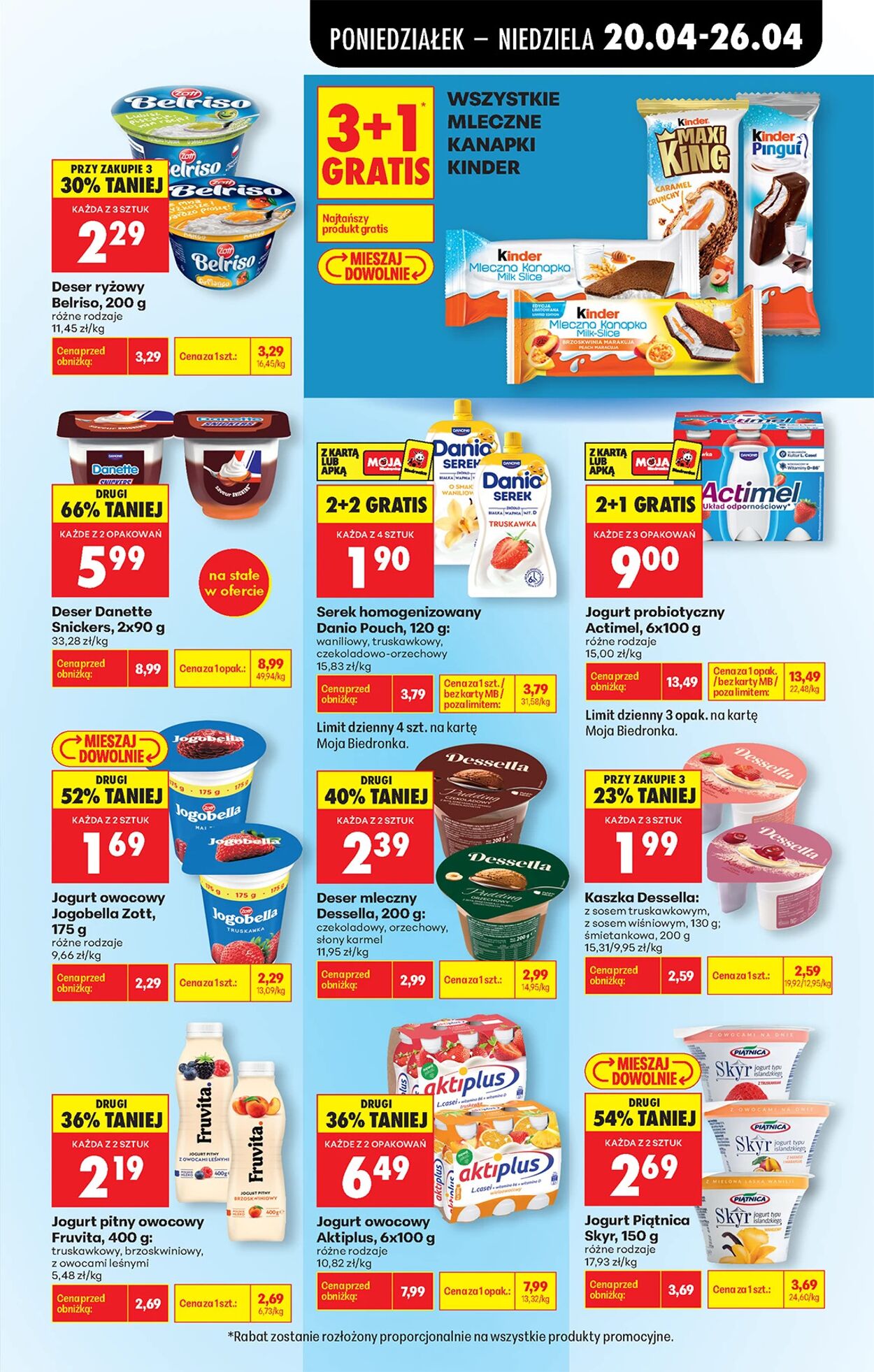 Gazetka Biedronka 20.04.2026 - 27.04.2026
