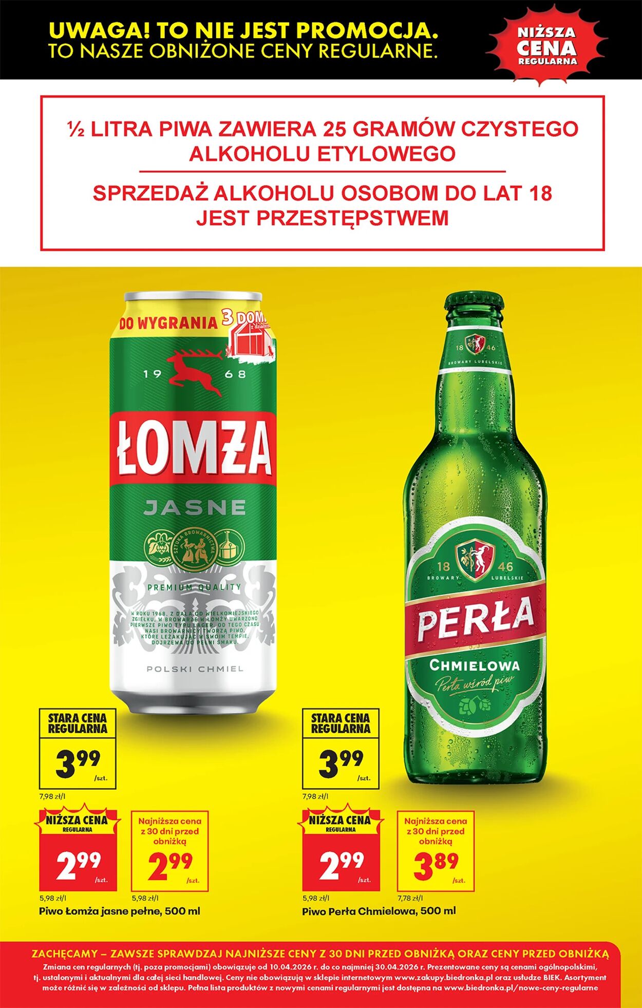 Gazetka Biedronka 20.04.2026 - 27.04.2026
