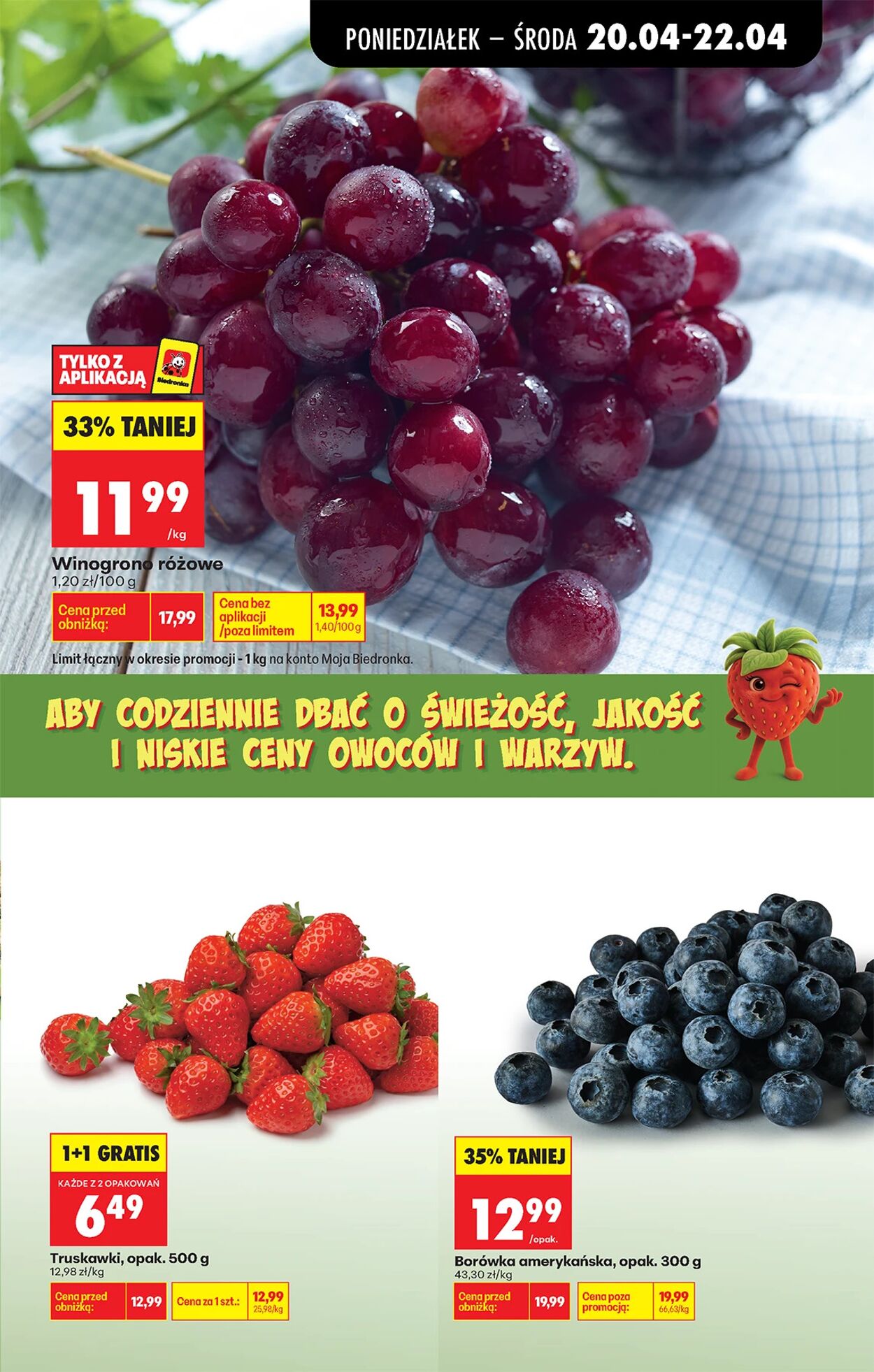 Gazetka Biedronka 20.04.2026 - 27.04.2026