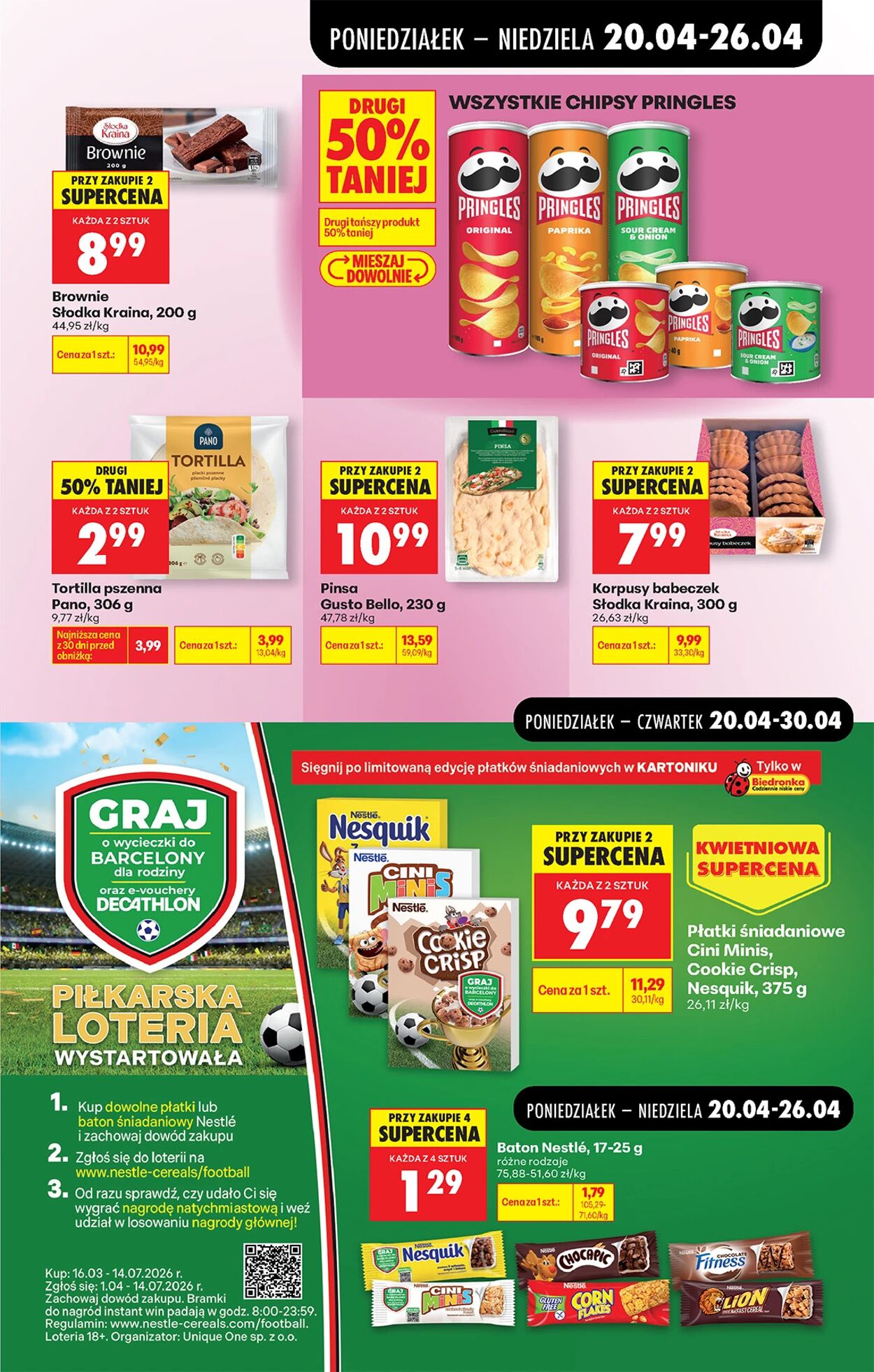 Gazetka Biedronka 20.04.2026 - 27.04.2026