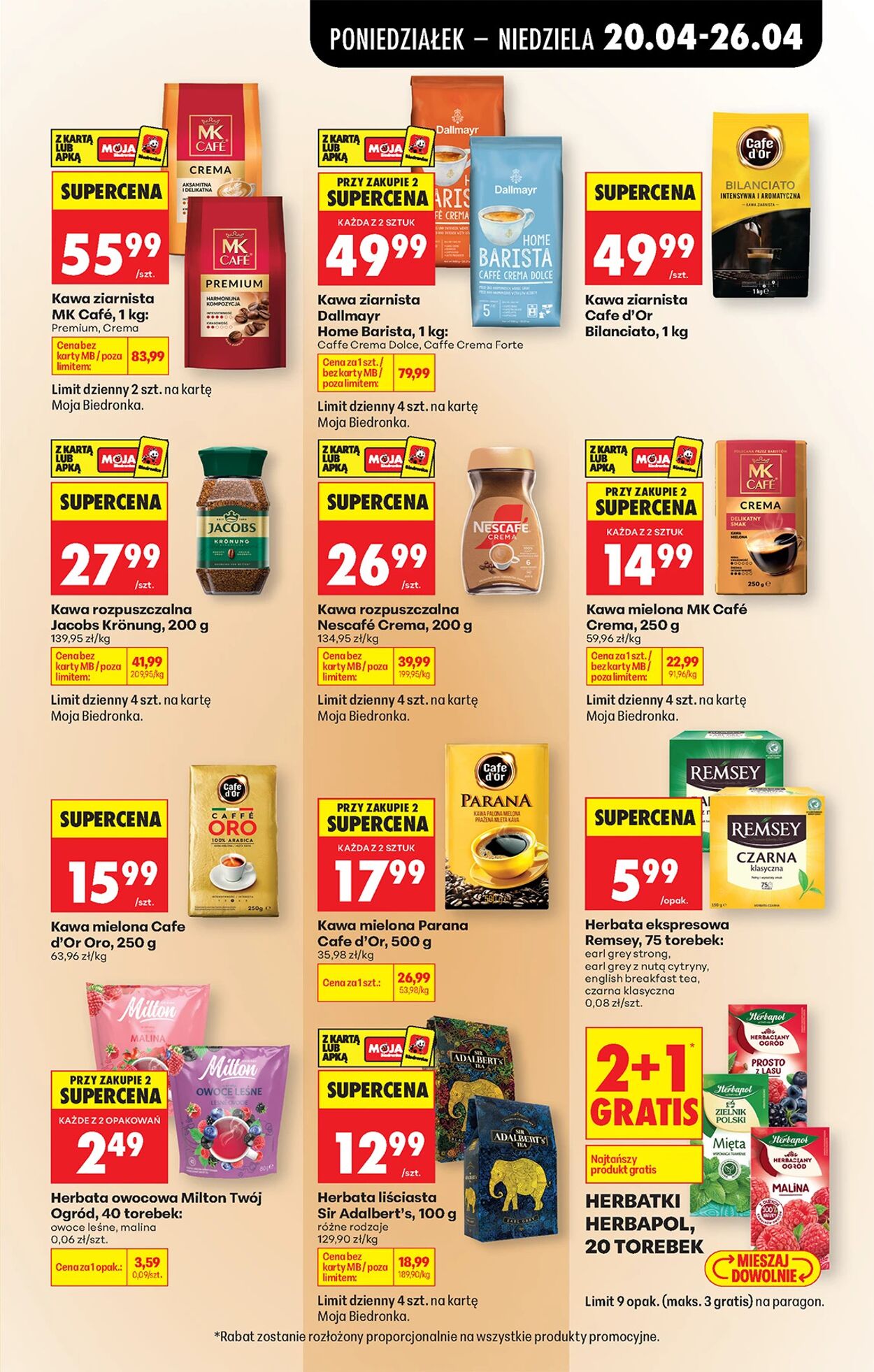 Gazetka Biedronka 20.04.2026 - 27.04.2026