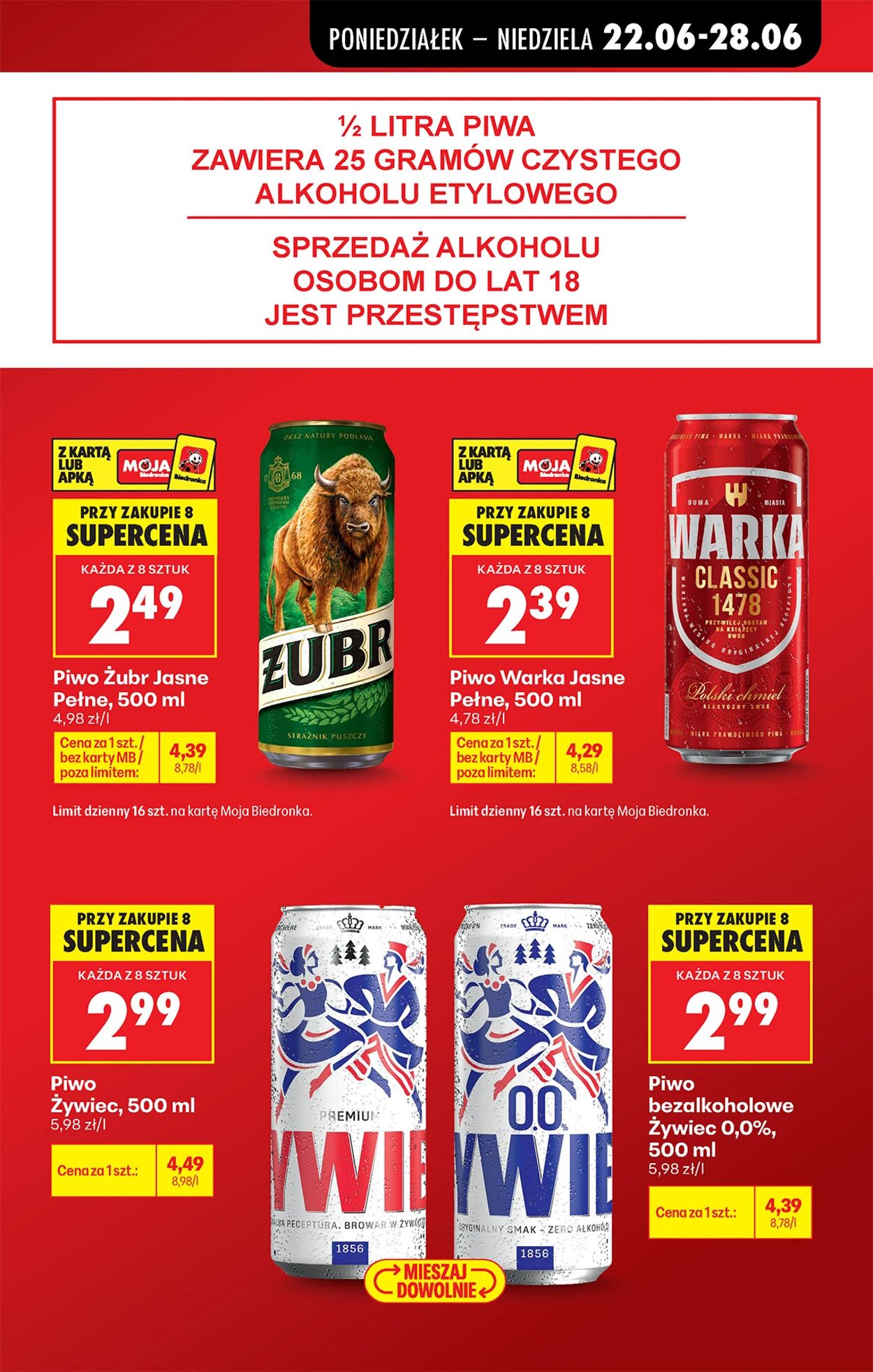 Gazetka Biedronka 22.06.2026 - 29.06.2026