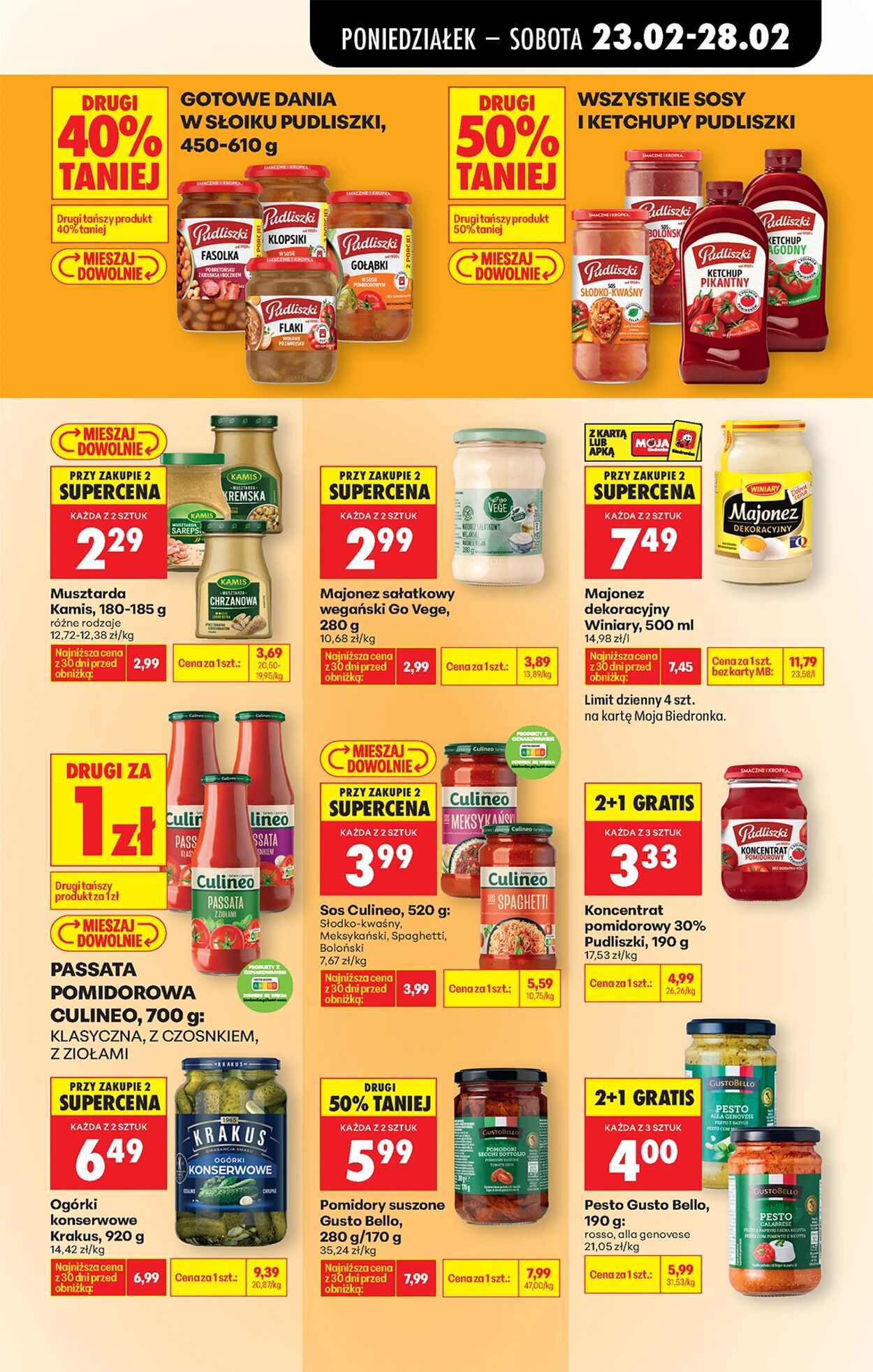 Gazetka Biedronka 23.02.2026 - 02.03.2026