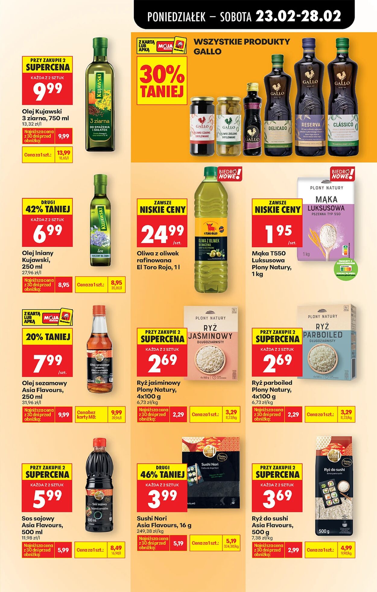 Gazetka Biedronka 23.02.2026 - 02.03.2026