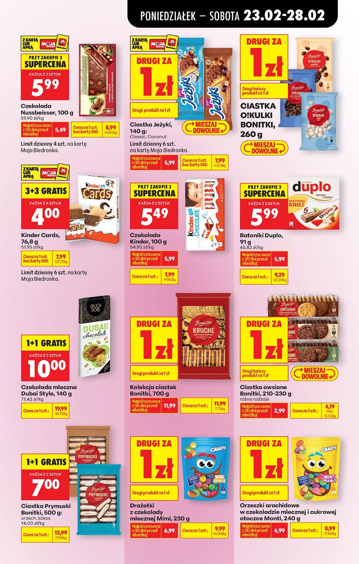 Gazetka Biedronka 23.02.2026 - 02.03.2026