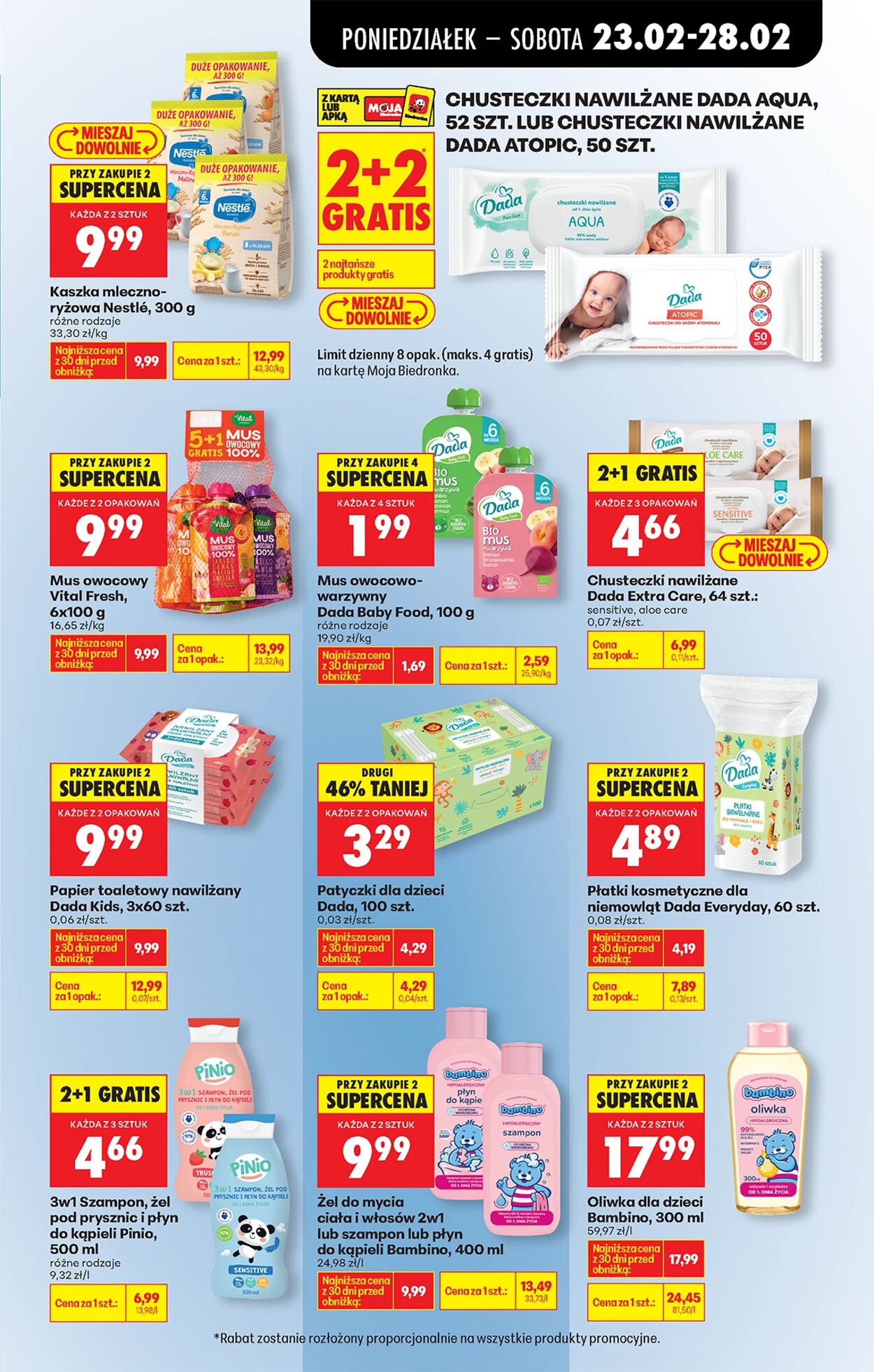 Gazetka Biedronka 23.02.2026 - 02.03.2026