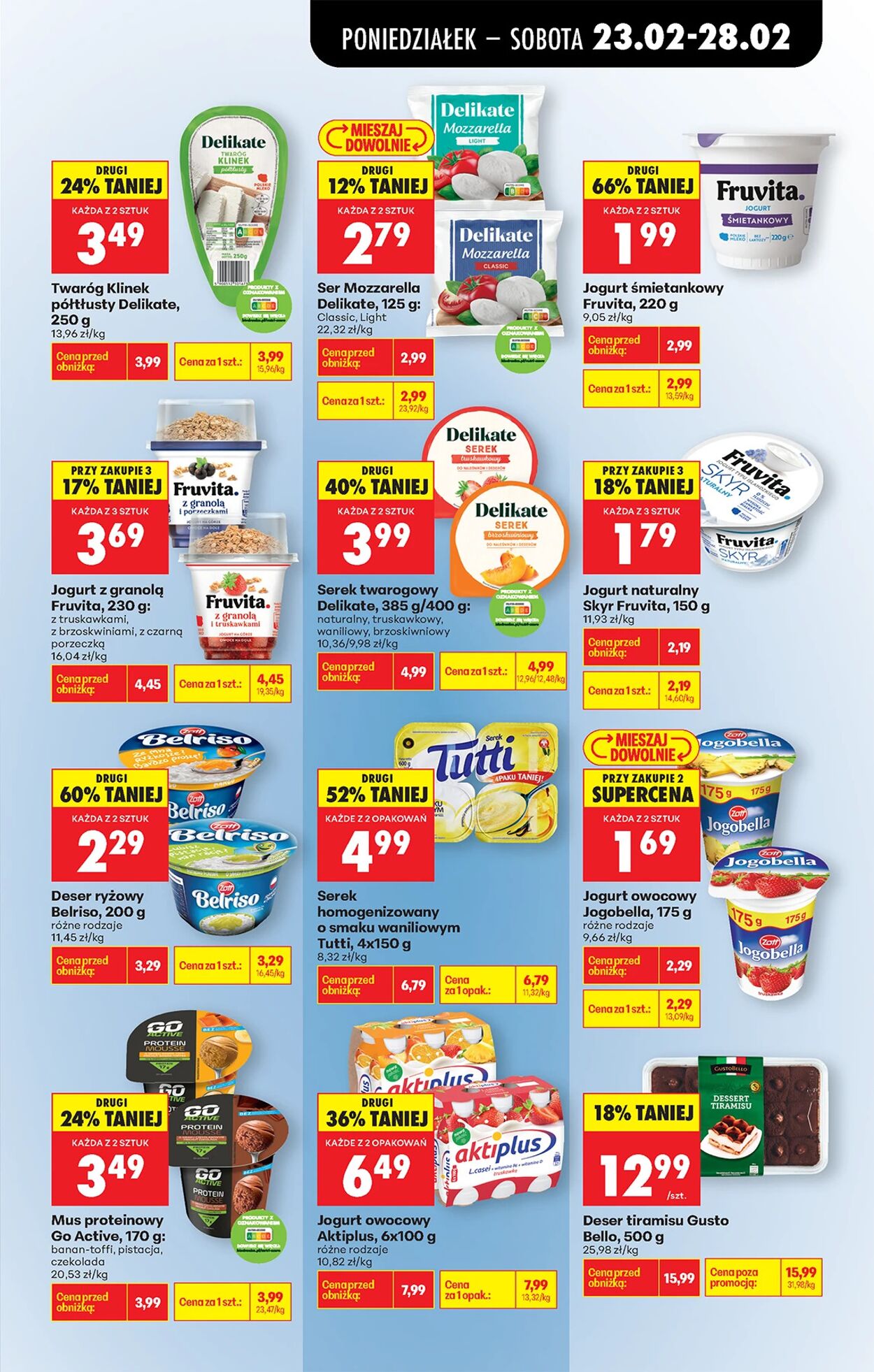 Gazetka Biedronka 23.02.2026 - 02.03.2026