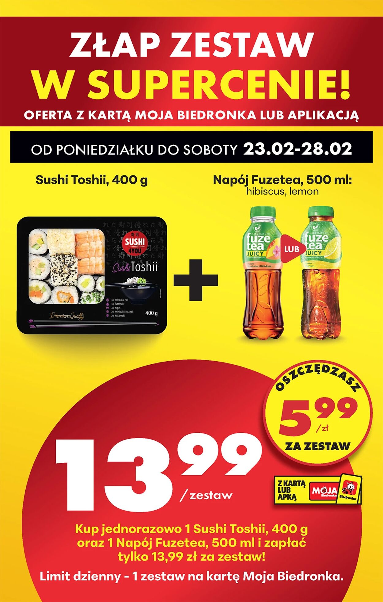 Gazetka Biedronka 23.02.2026 - 02.03.2026
