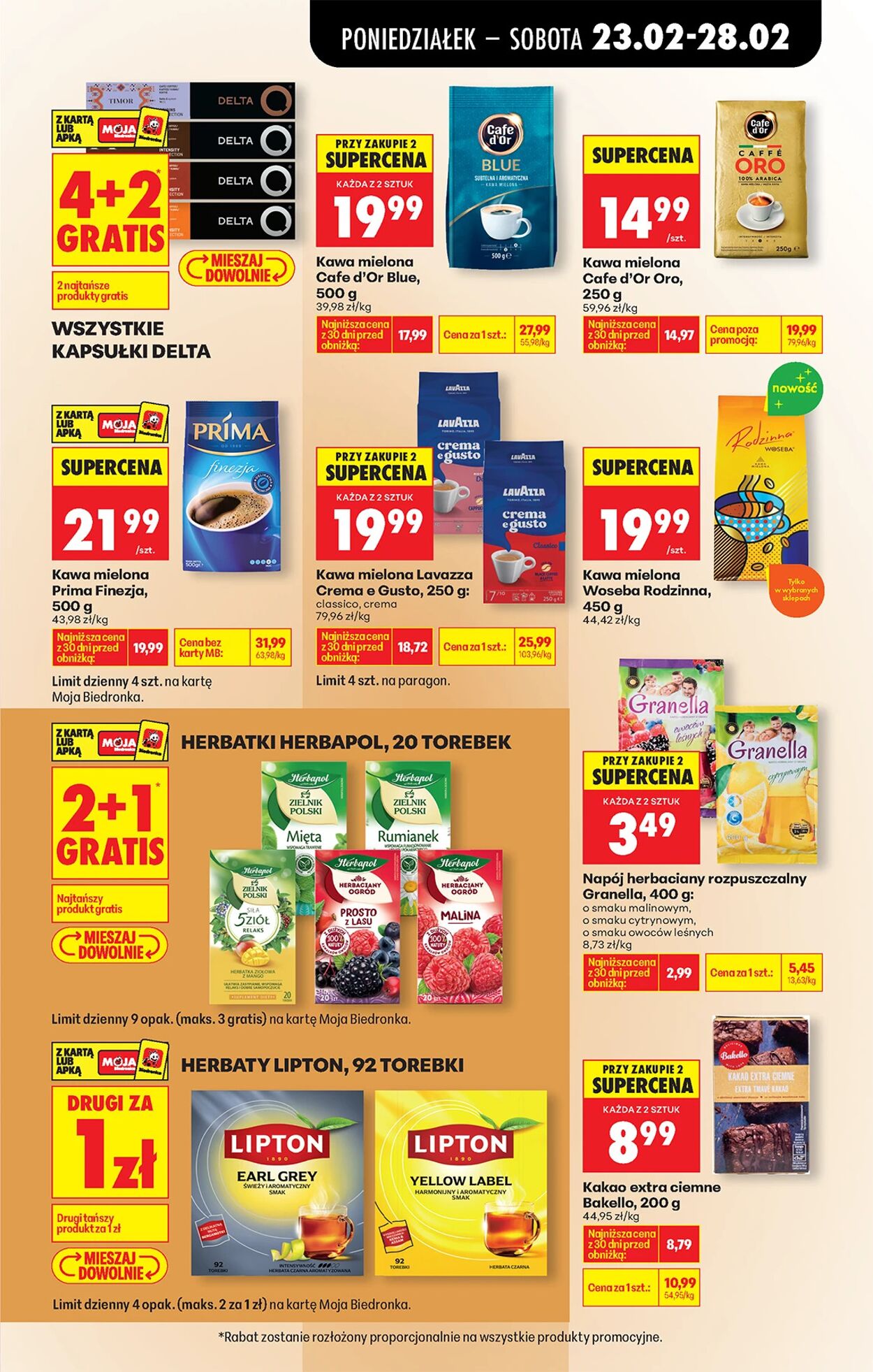Gazetka Biedronka 23.02.2026 - 02.03.2026