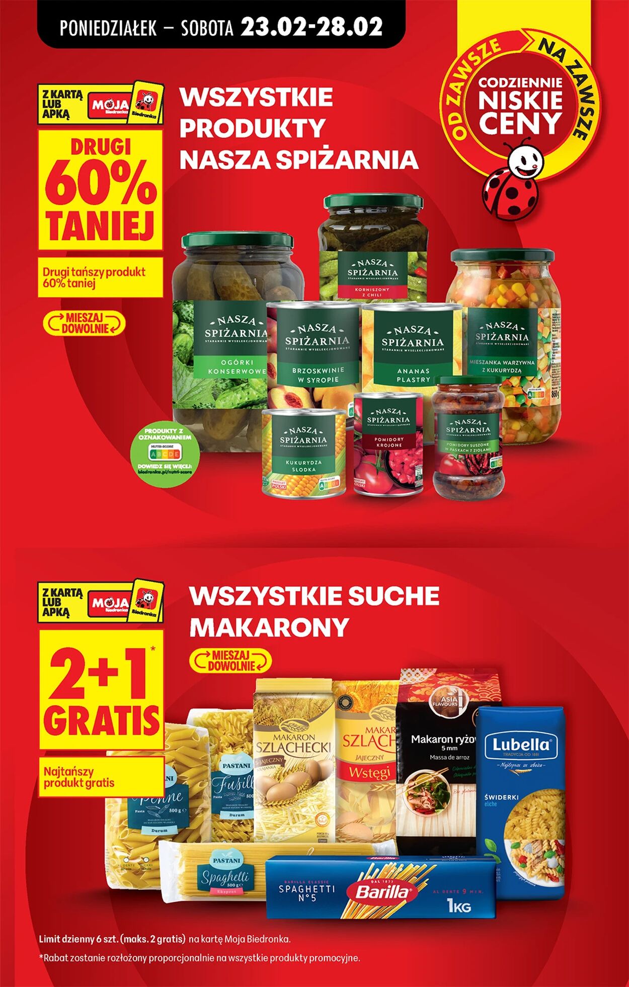 Gazetka Biedronka 23.02.2026 - 02.03.2026