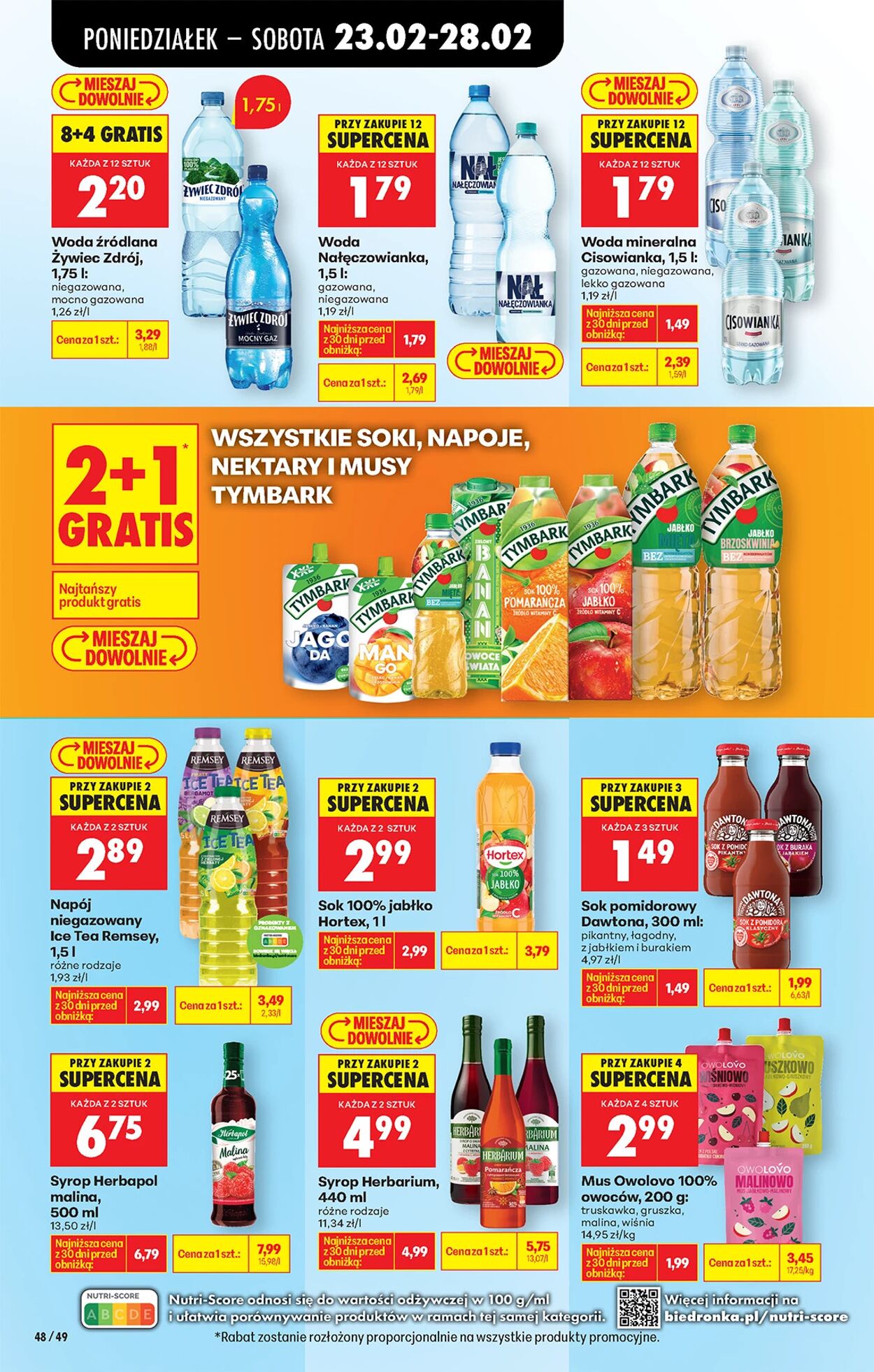 Gazetka Biedronka 23.02.2026 - 02.03.2026