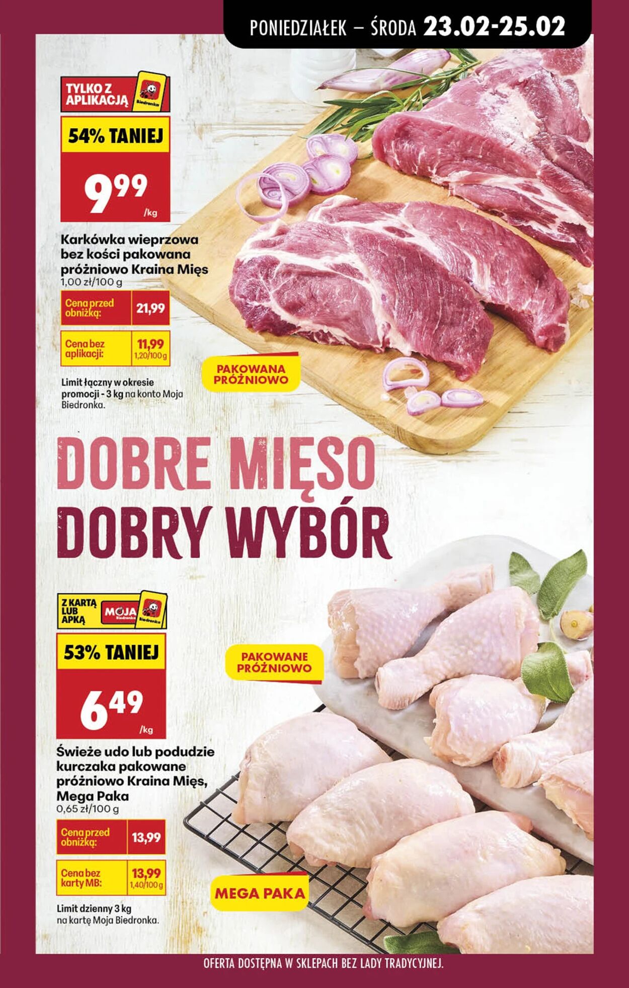 Gazetka Biedronka 23.02.2026 - 02.03.2026