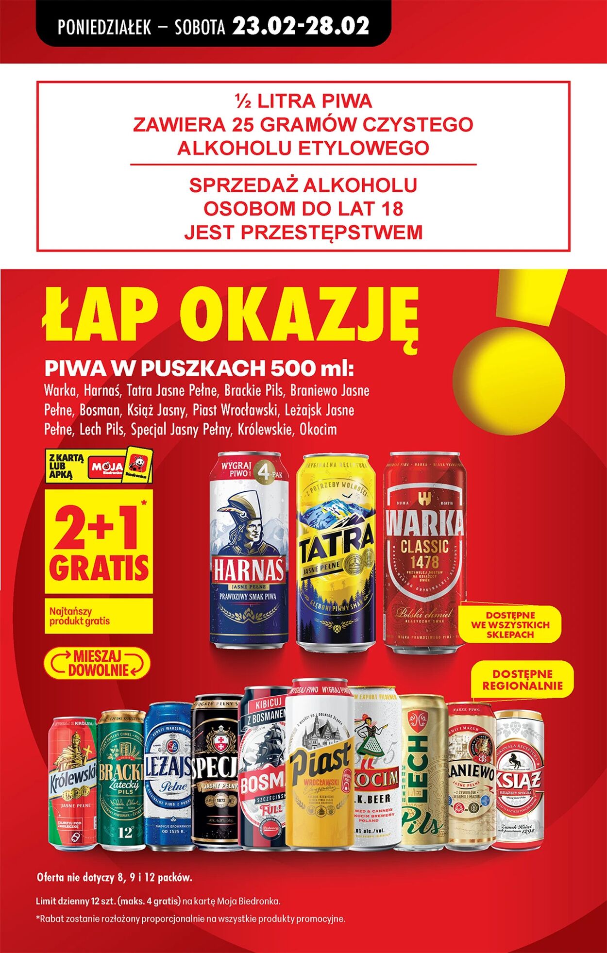 Gazetka Biedronka 23.02.2026 - 02.03.2026