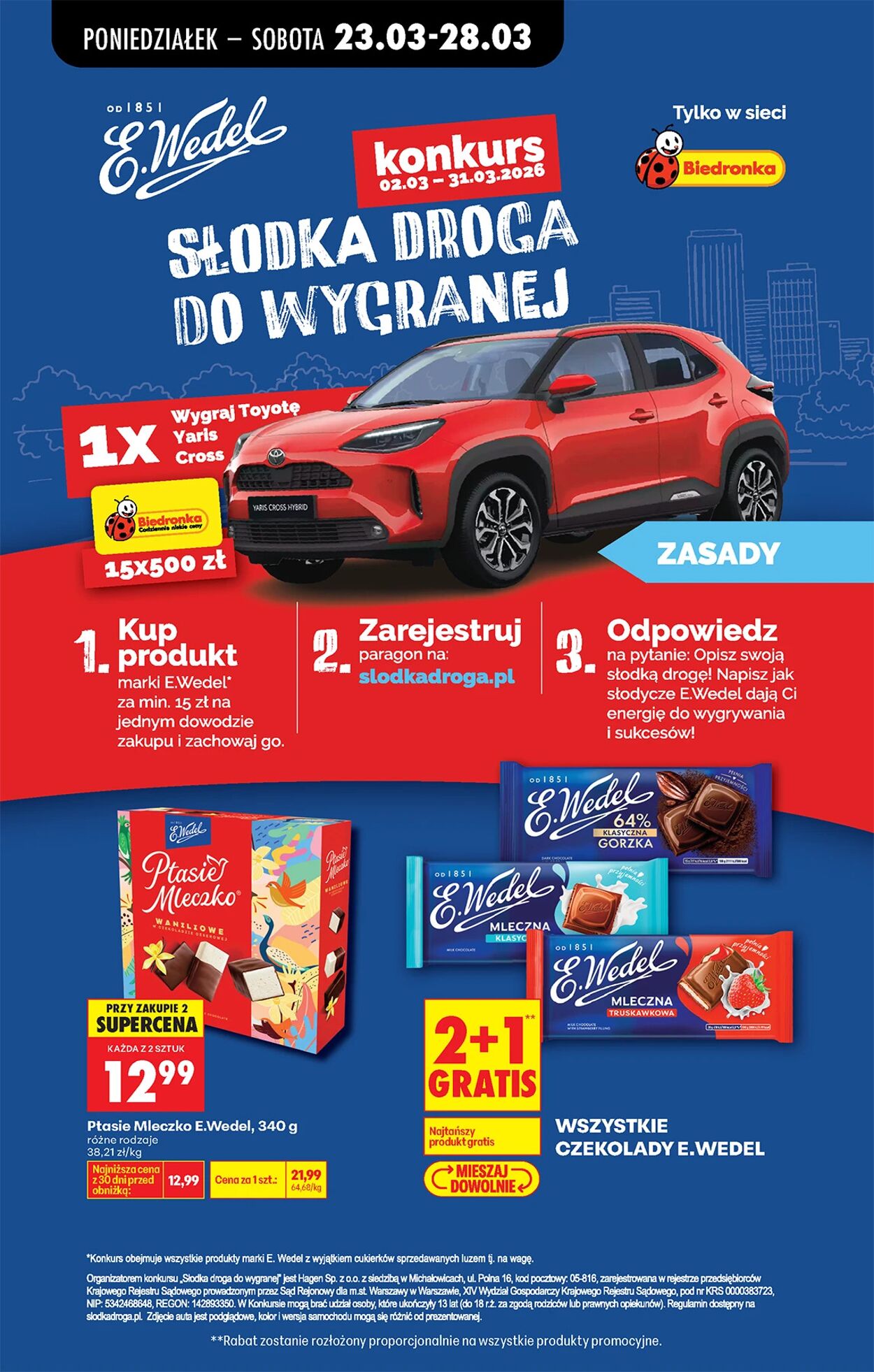 Gazetka Biedronka 23.03.2026 - 30.03.2026