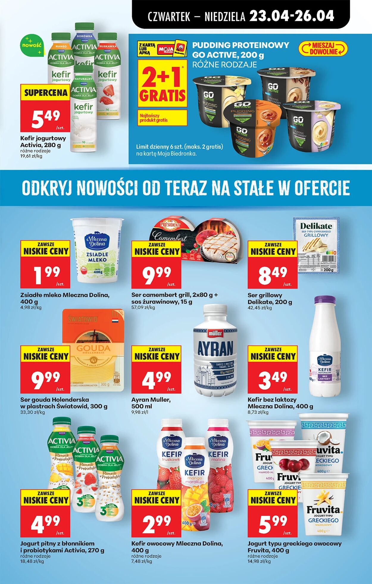 Gazetka Biedronka 23.04.2026 - 30.04.2026