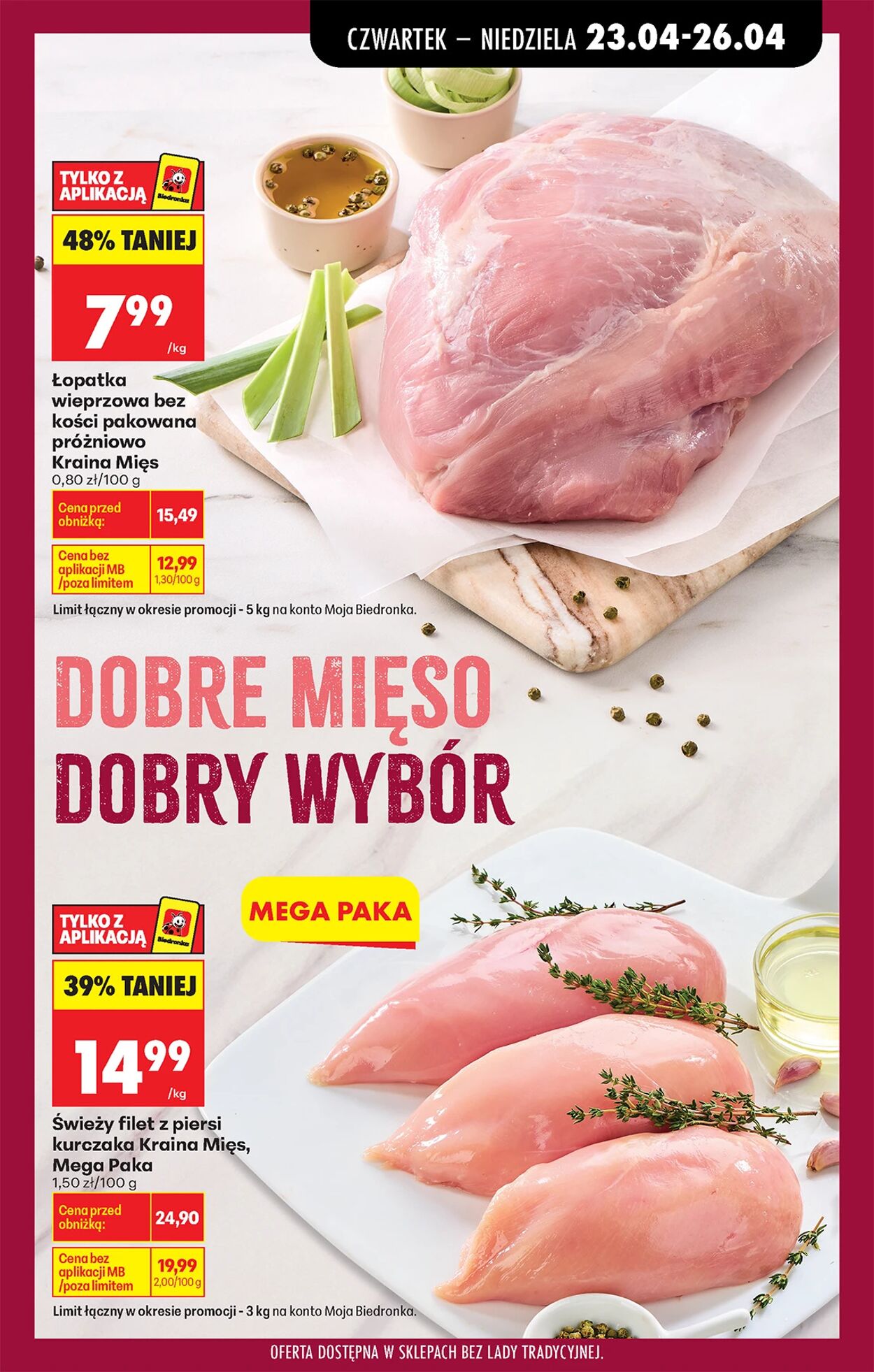 Gazetka Biedronka 23.04.2026 - 30.04.2026