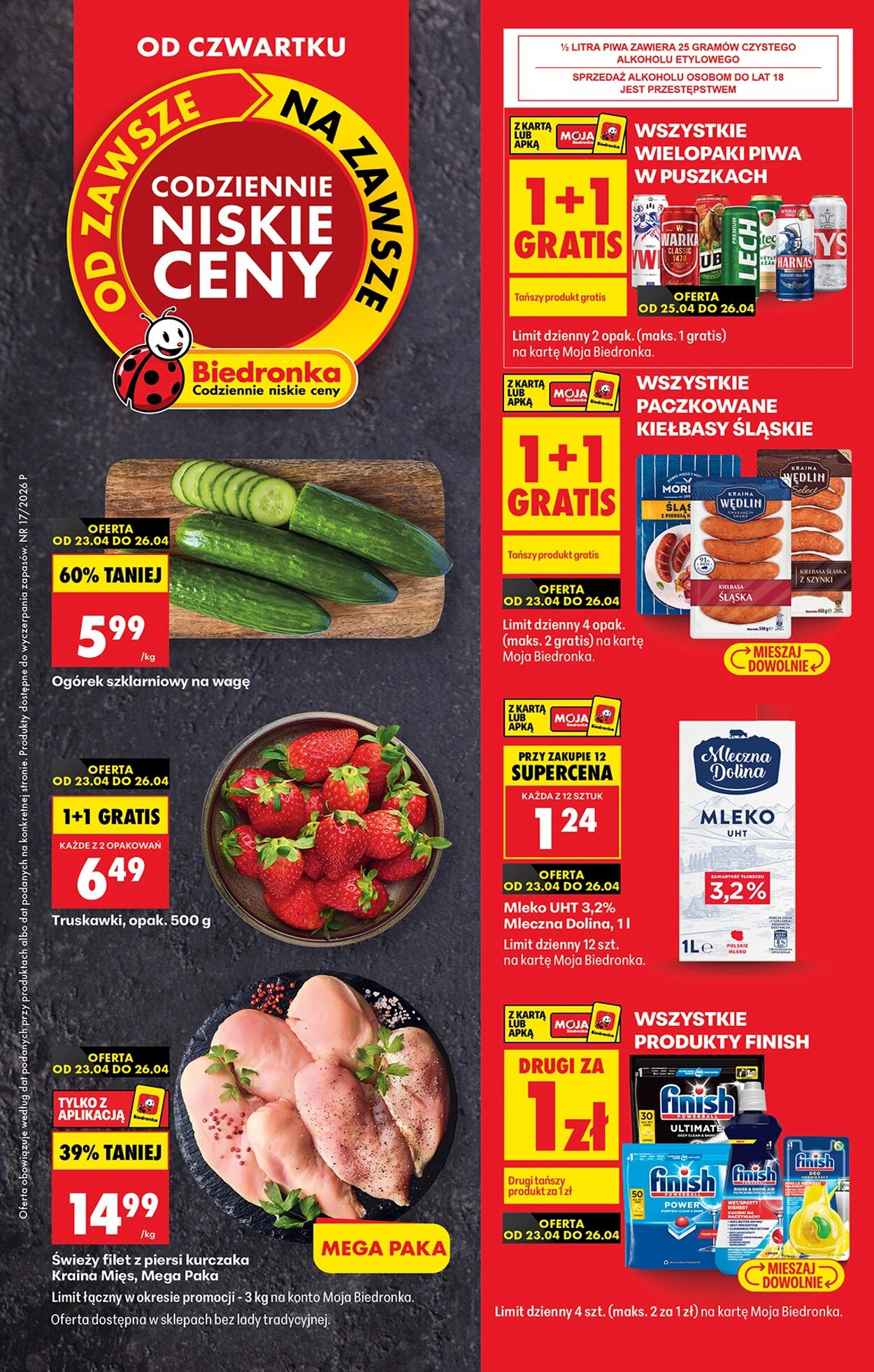 Gazetka Biedronka 23.04.2026 - 30.04.2026