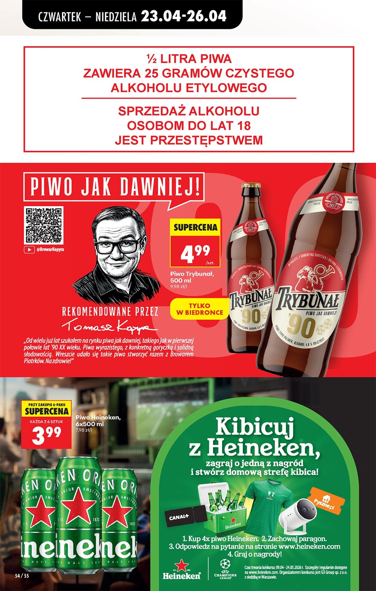 Gazetka Biedronka 23.04.2026 - 30.04.2026