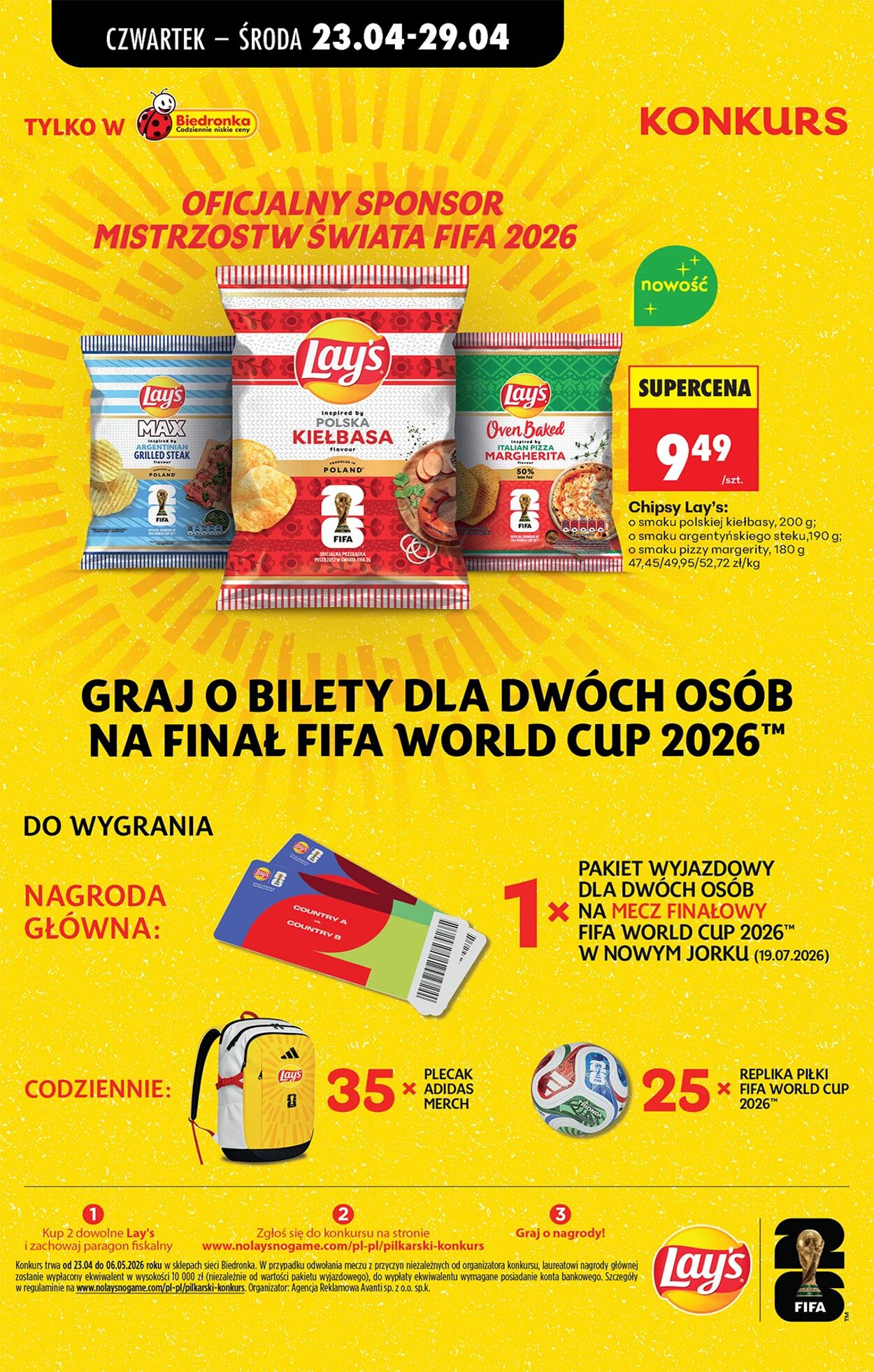 Gazetka Biedronka 23.04.2026 - 30.04.2026