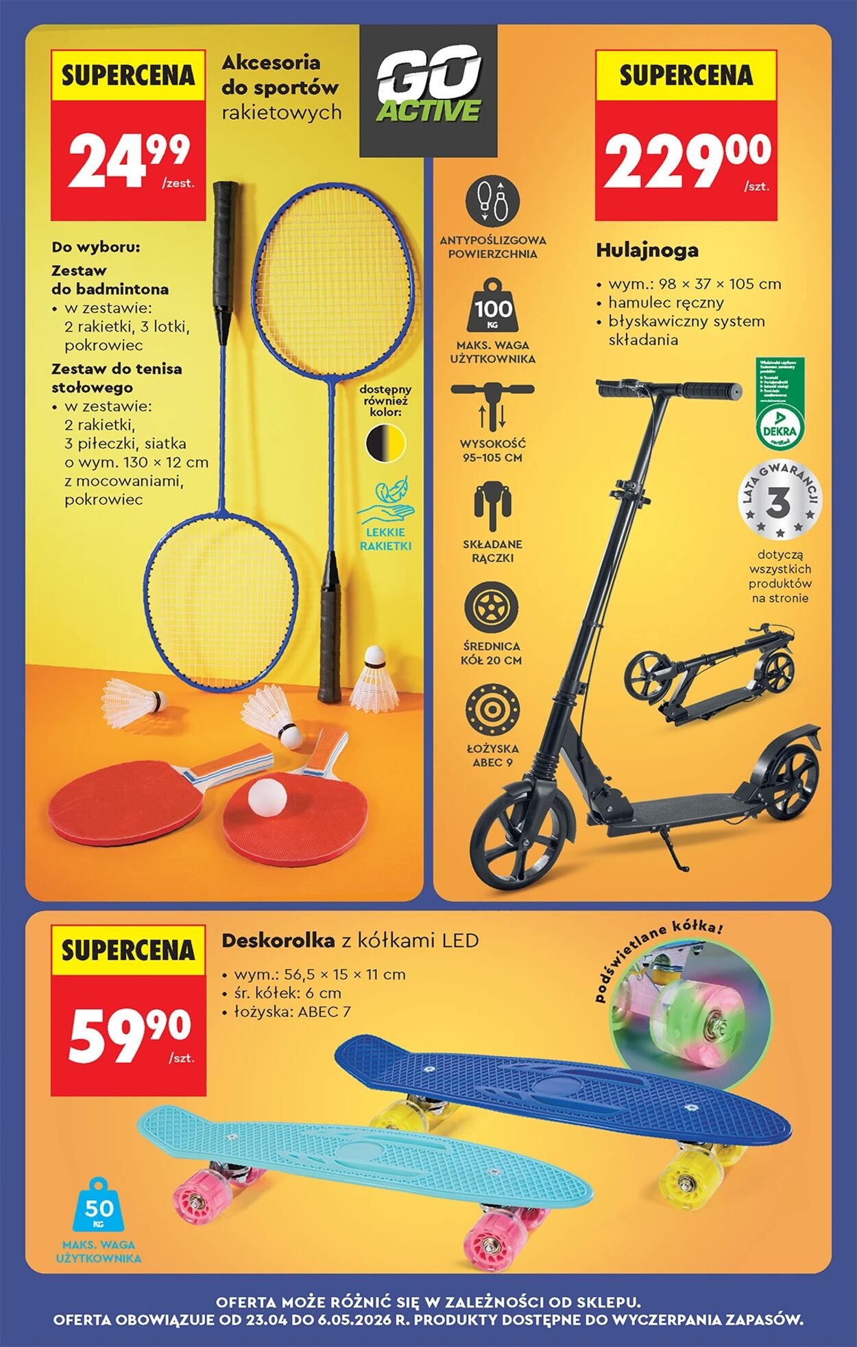 Gazetka Biedronka 23.04.2026 - 30.04.2026
