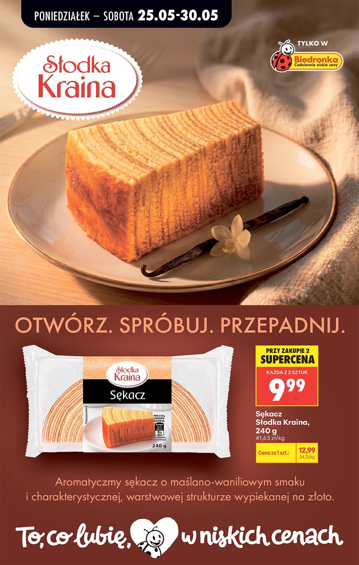 Gazetka Biedronka 25.05.2026 - 01.06.2026