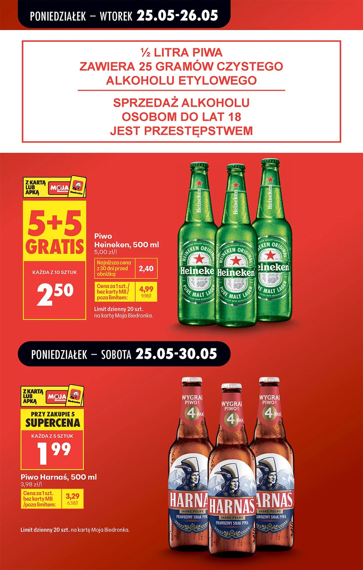 Gazetka Biedronka 25.05.2026 - 01.06.2026