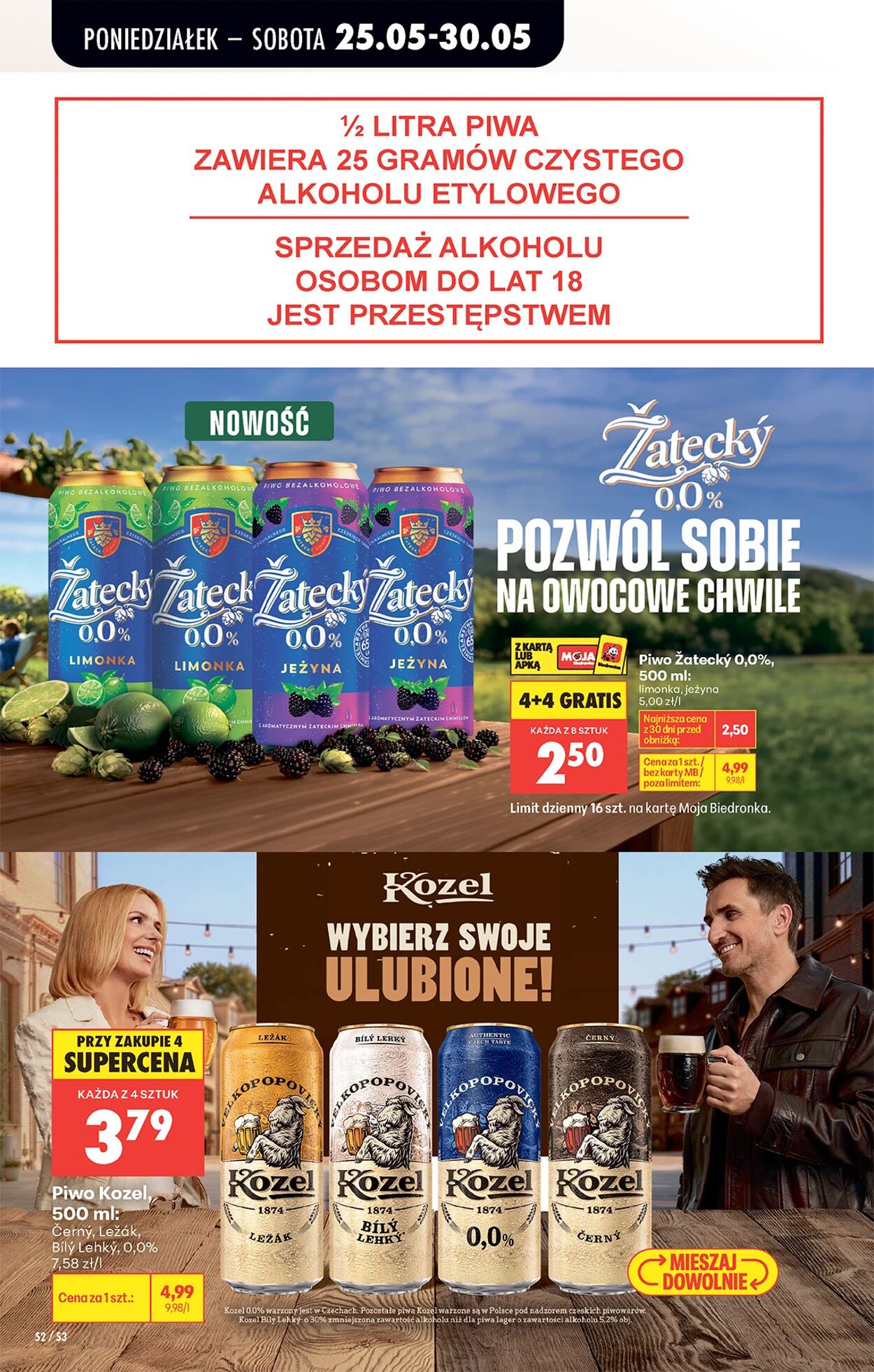 Gazetka Biedronka 25.05.2026 - 01.06.2026