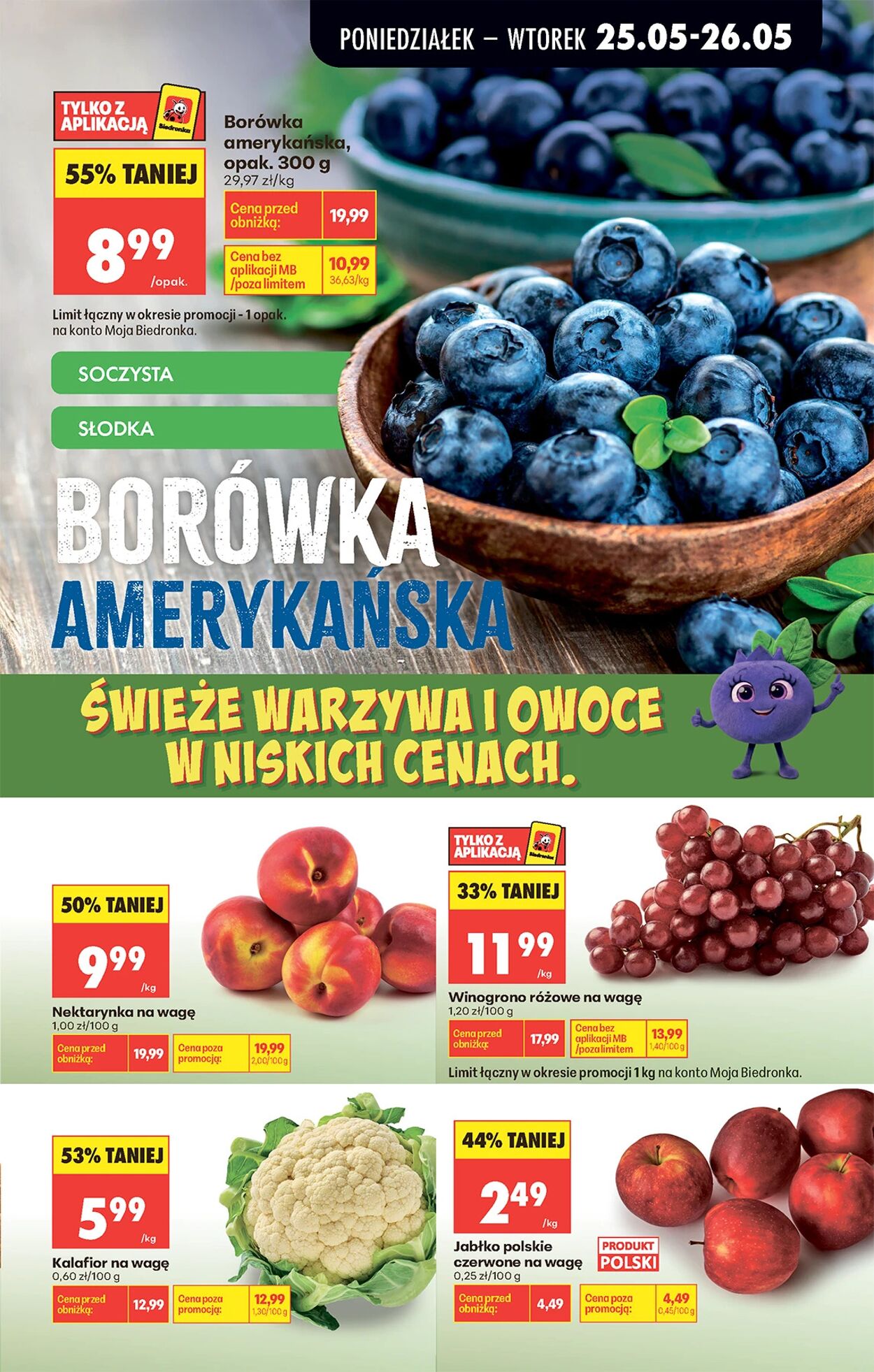 Gazetka Biedronka 25.05.2026 - 01.06.2026