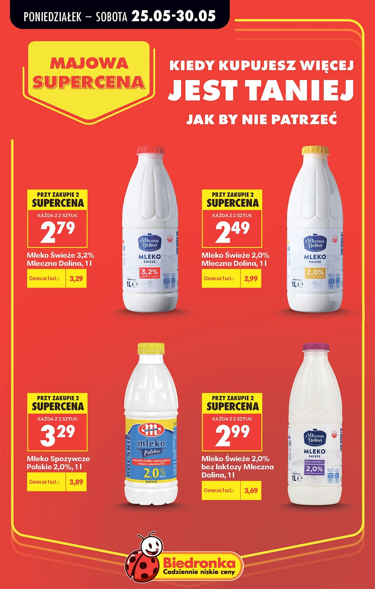 Gazetka Biedronka 25.05.2026 - 01.06.2026