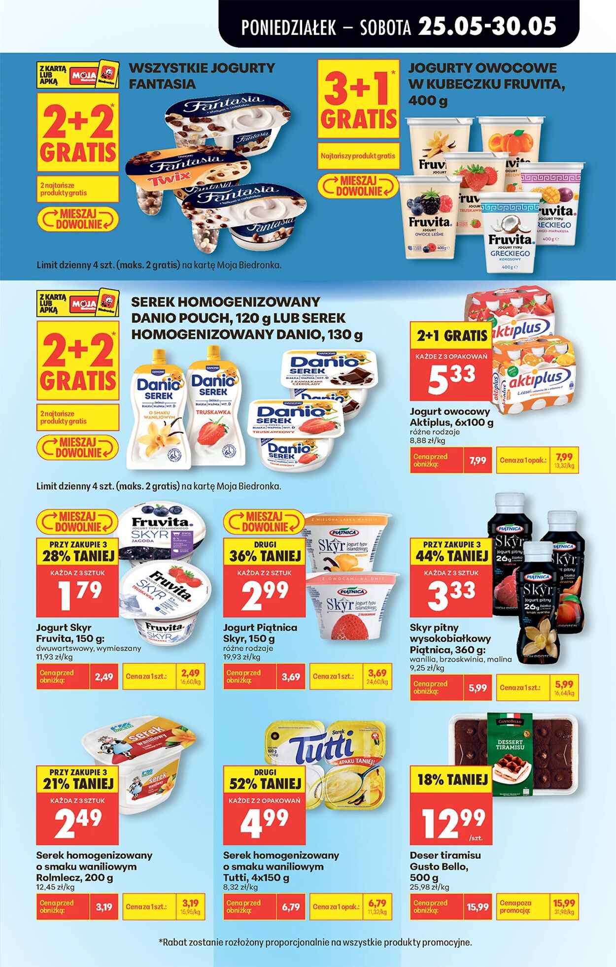 Gazetka Biedronka 25.05.2026 - 01.06.2026