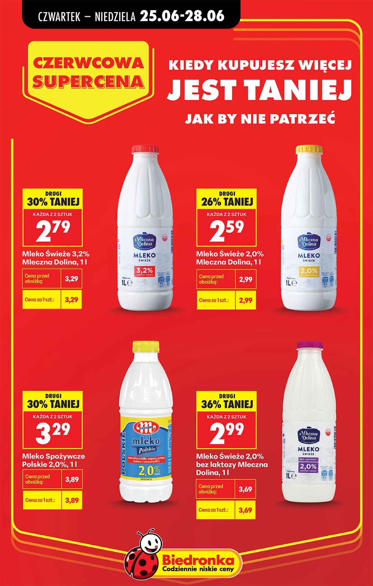 Gazetka Biedronka 25.06.2026 - 02.07.2026