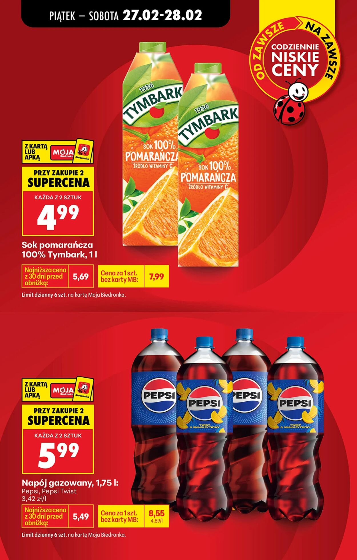 Gazetka Biedronka 26.02.2026 - 05.03.2026