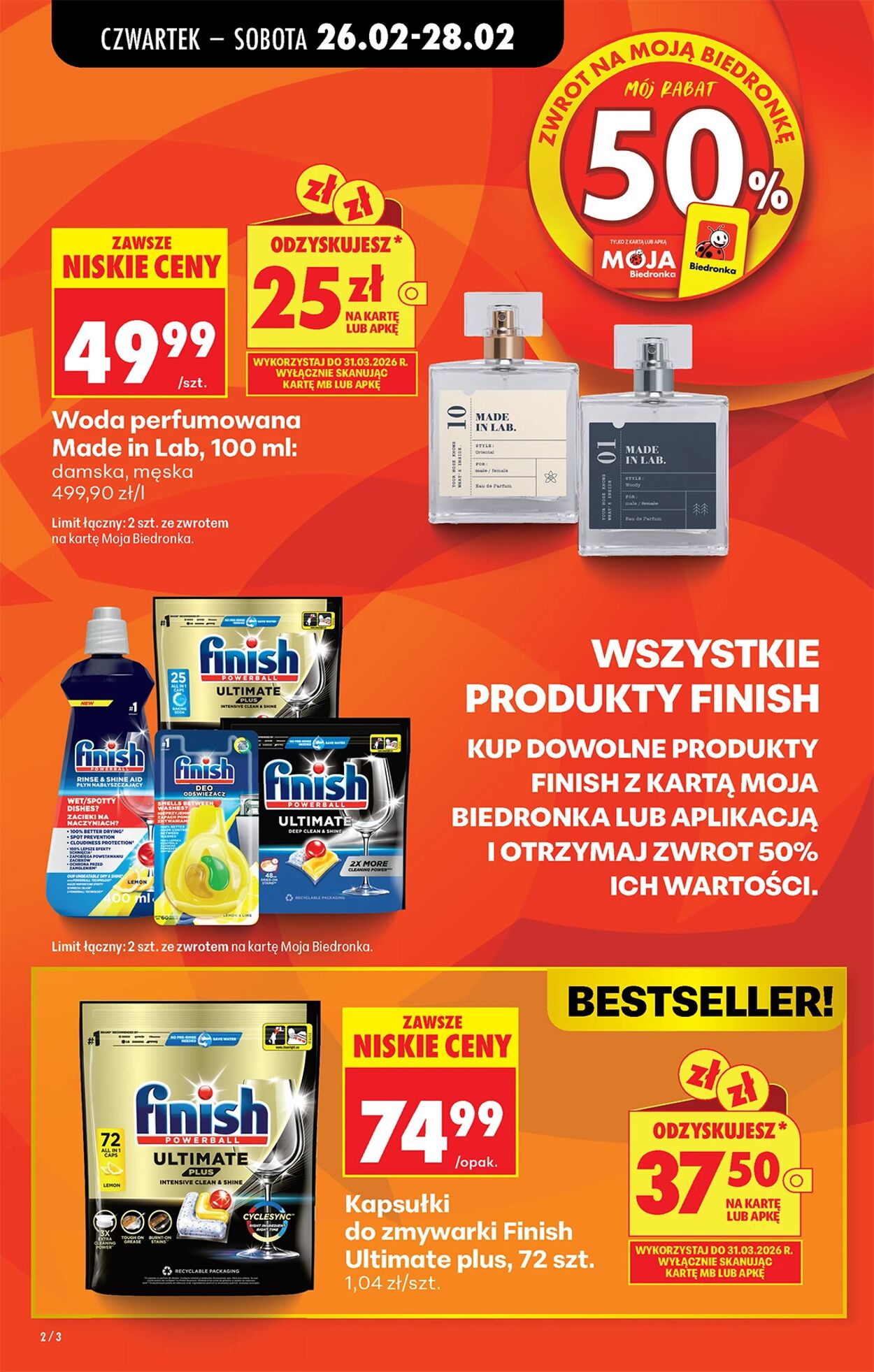 Gazetka Biedronka 26.02.2026 - 05.03.2026