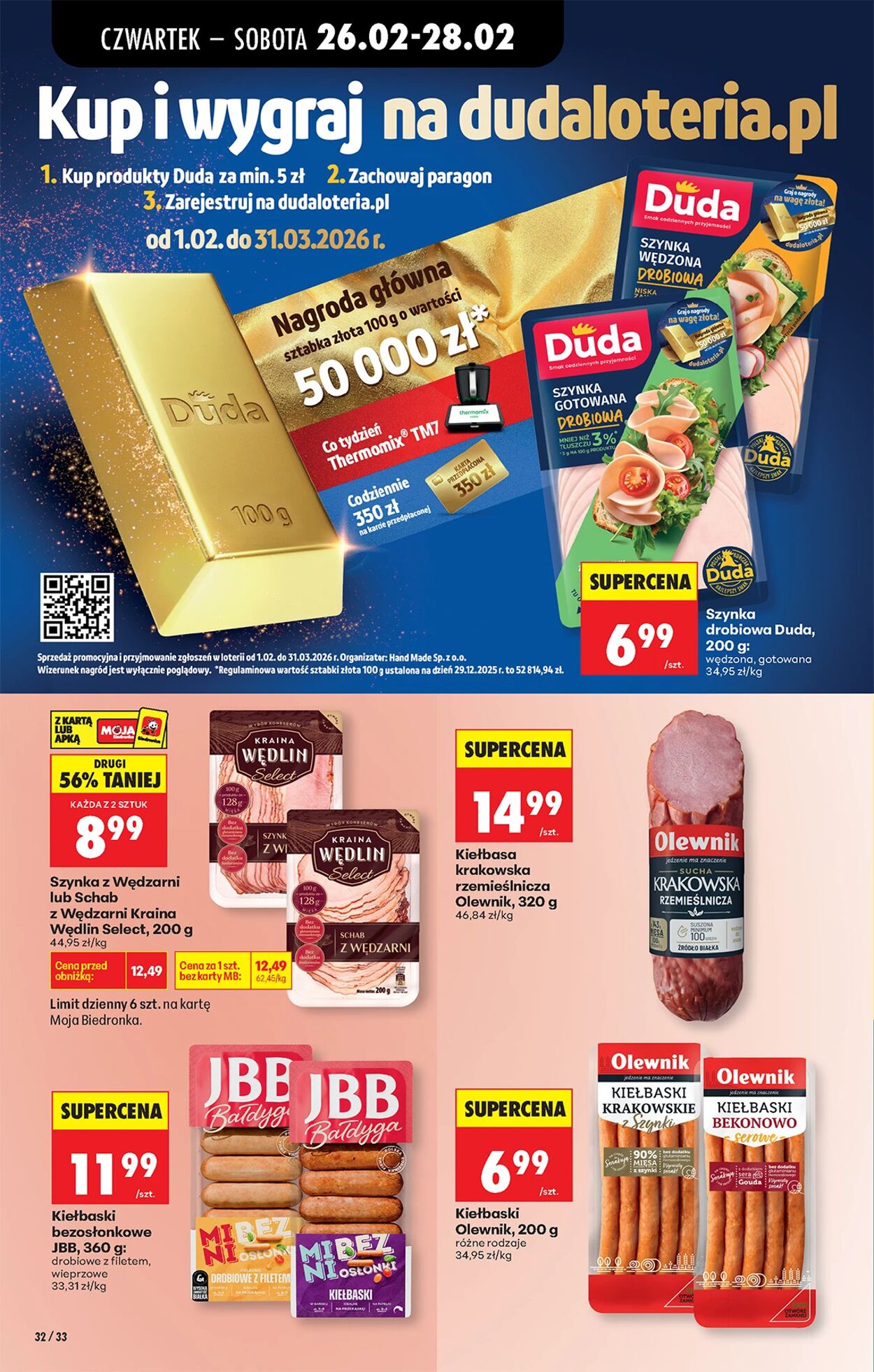 Gazetka Biedronka 26.02.2026 - 05.03.2026