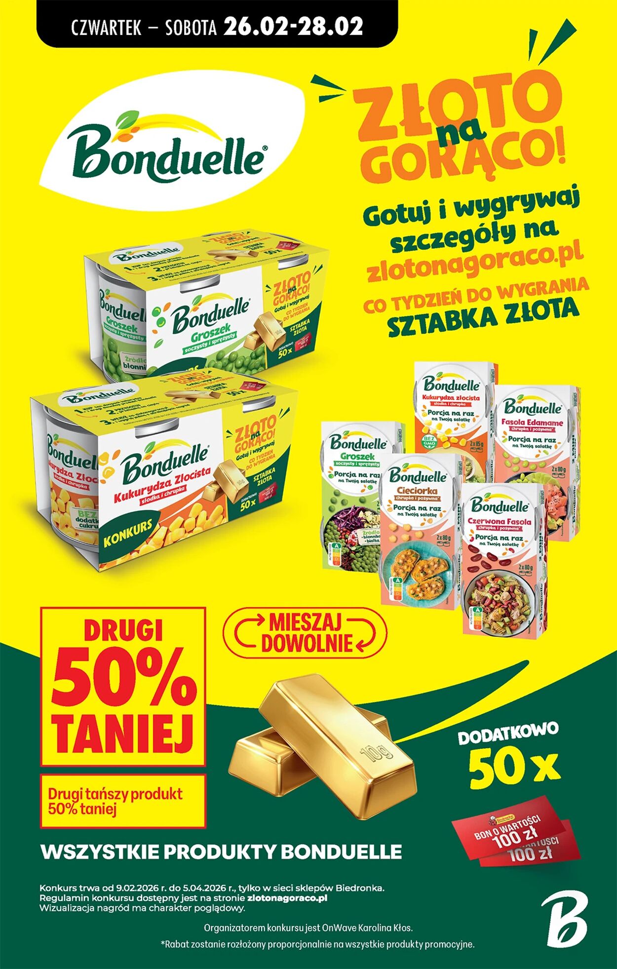 Gazetka Biedronka 26.02.2026 - 05.03.2026