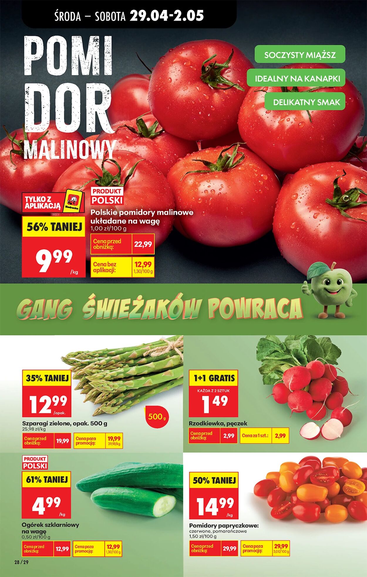 Gazetka Biedronka 29.04.2026 - 06.05.2026