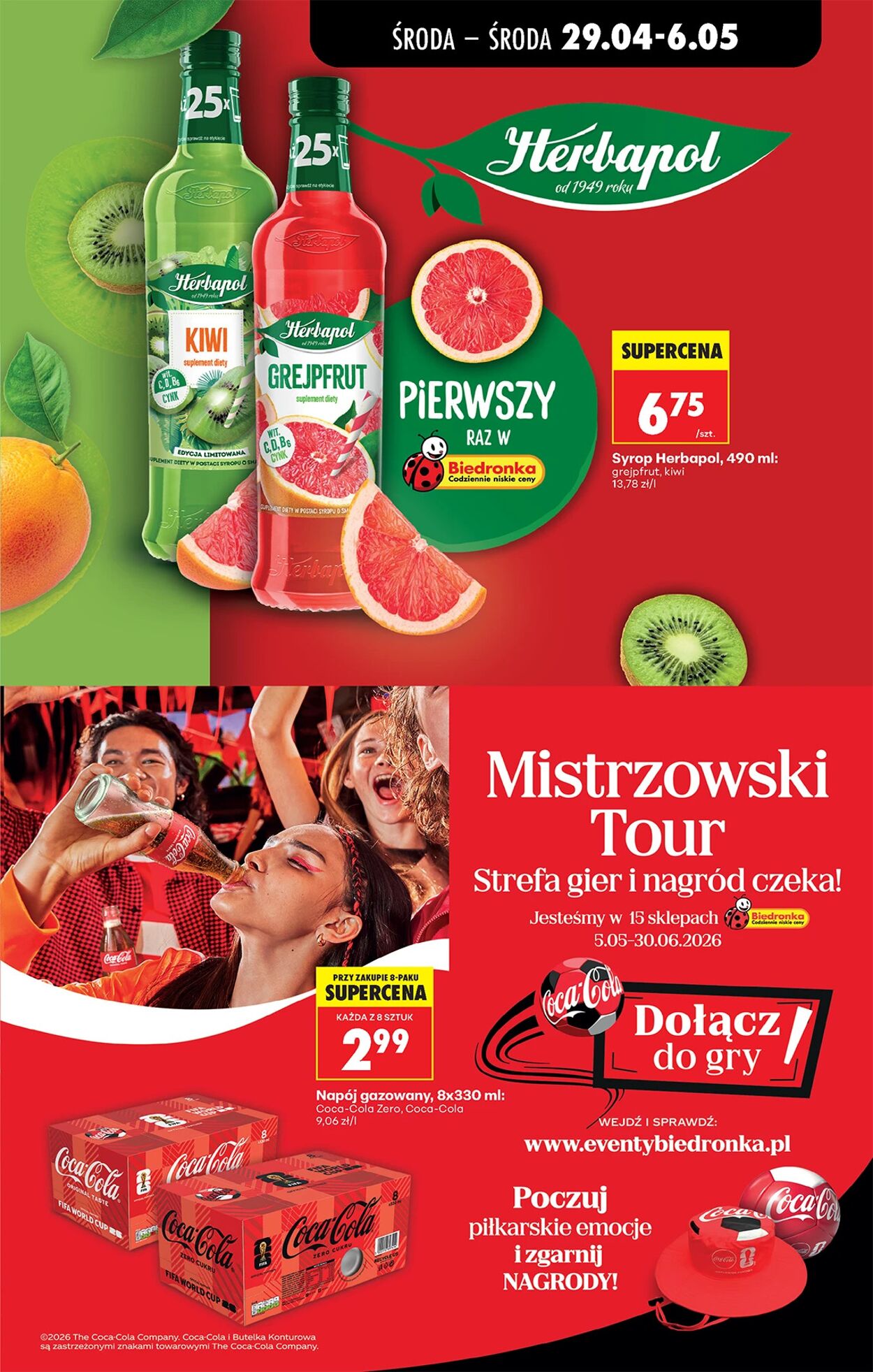 Gazetka Biedronka 29.04.2026 - 06.05.2026