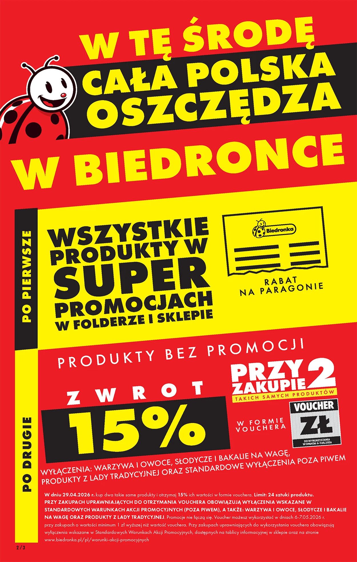 Gazetka Biedronka 29.04.2026 - 06.05.2026