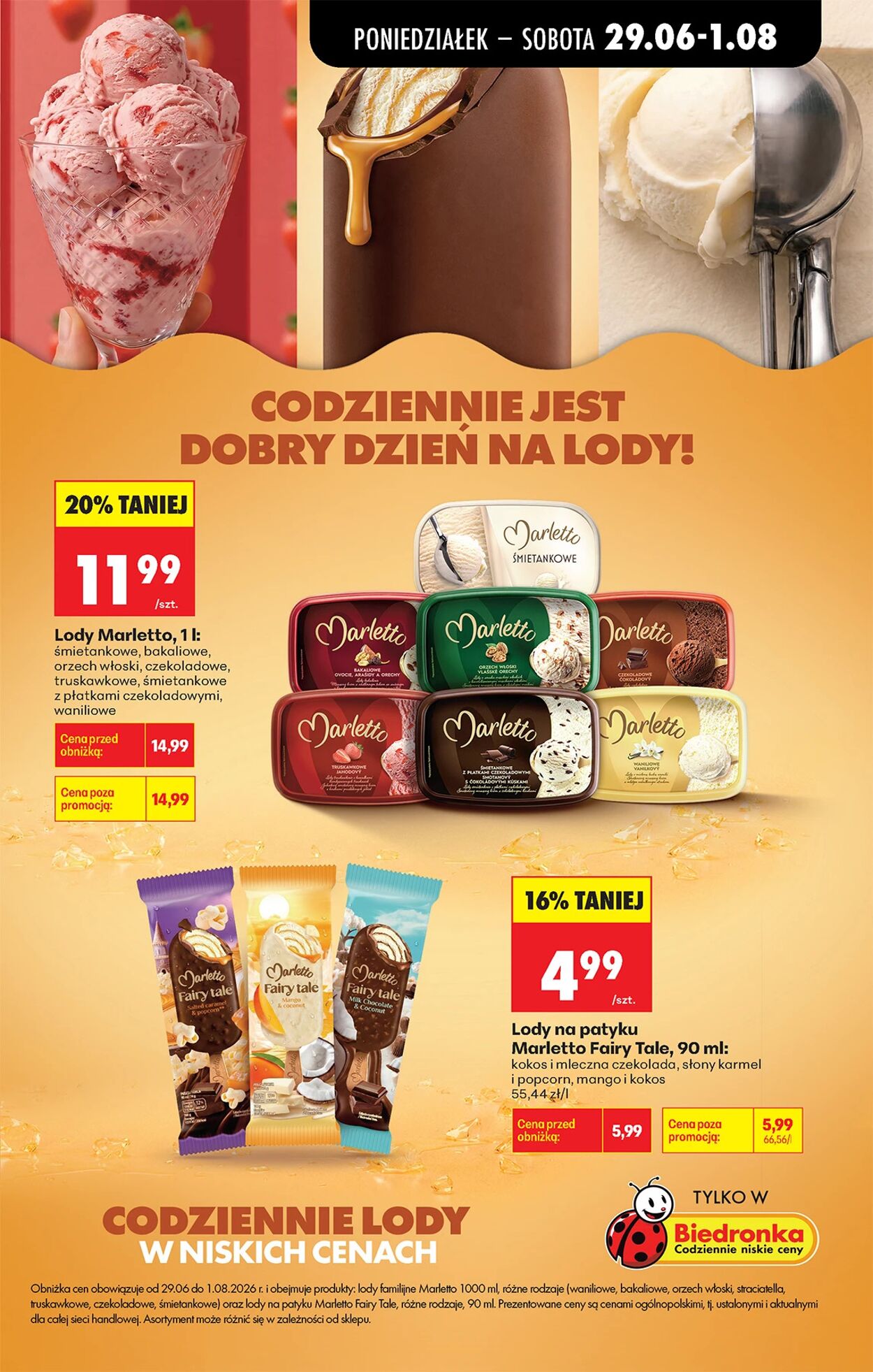 Gazetka Biedronka 29.06.2026 - 06.07.2026