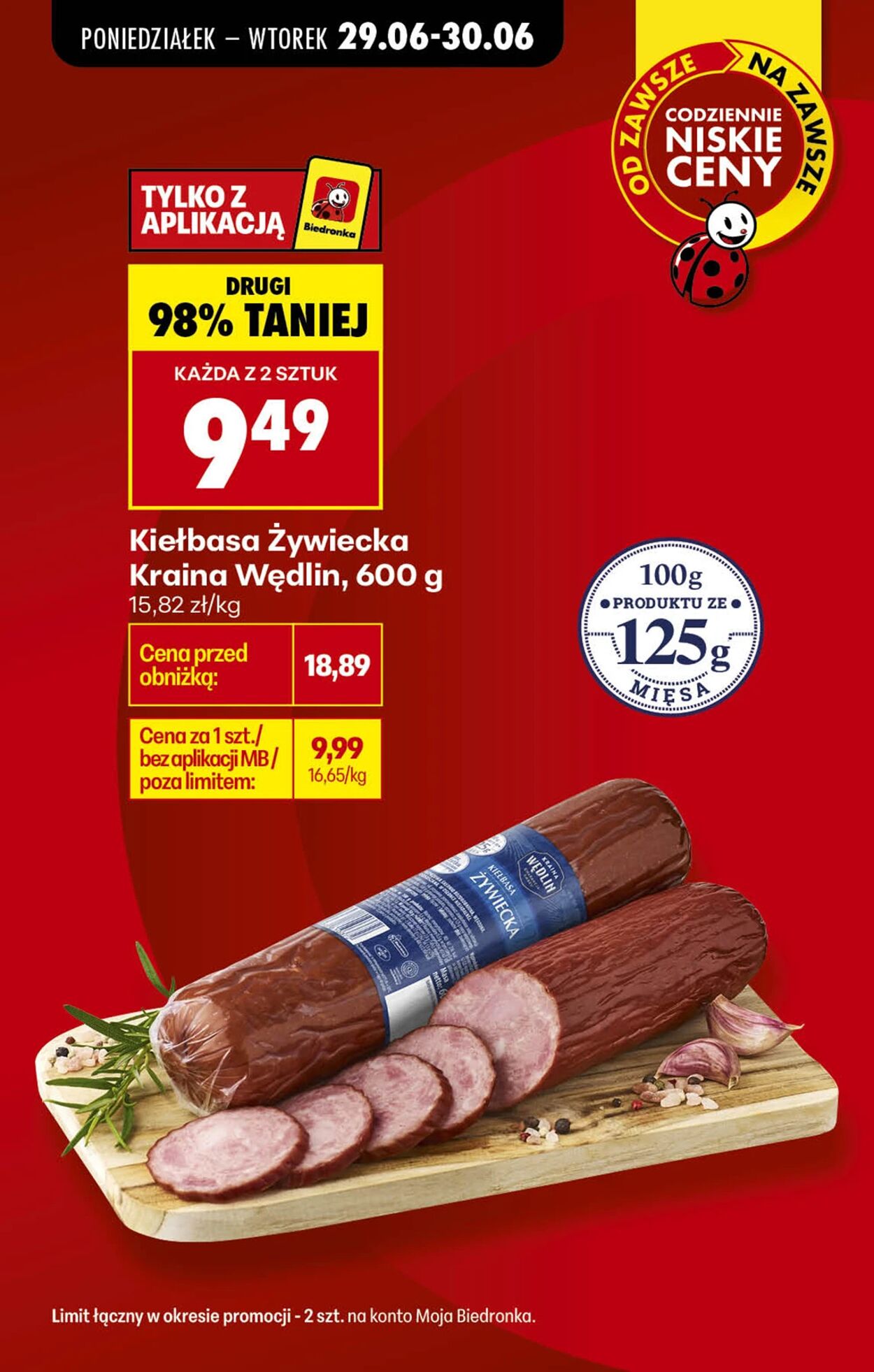 Gazetka Biedronka 29.06.2026 - 06.07.2026