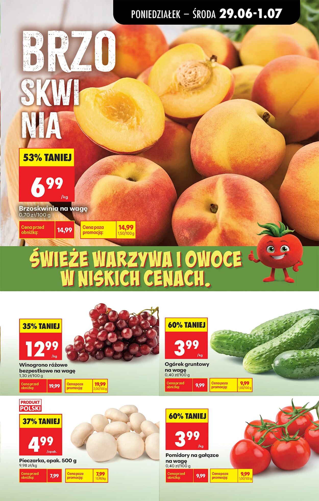Gazetka Biedronka 29.06.2026 - 06.07.2026