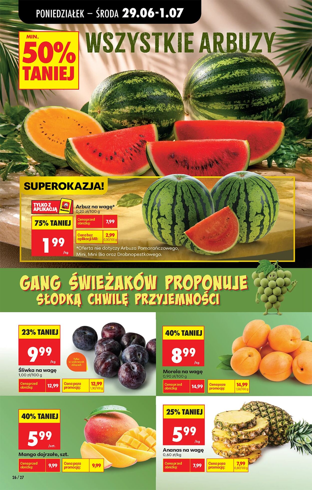 Gazetka Biedronka 29.06.2026 - 06.07.2026