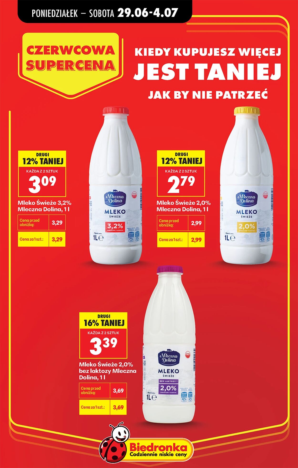 Gazetka Biedronka 29.06.2026 - 06.07.2026