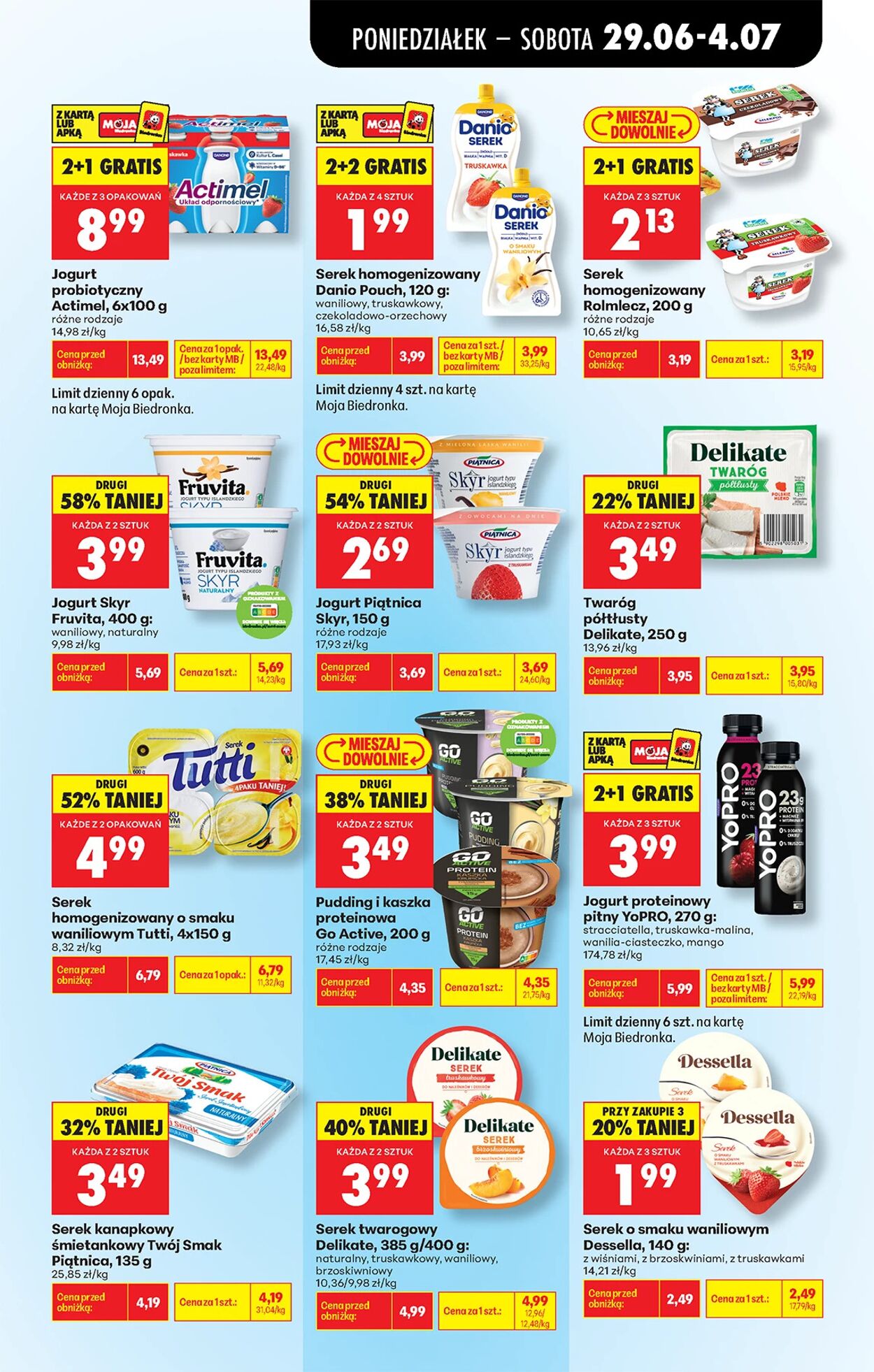Gazetka Biedronka 29.06.2026 - 06.07.2026