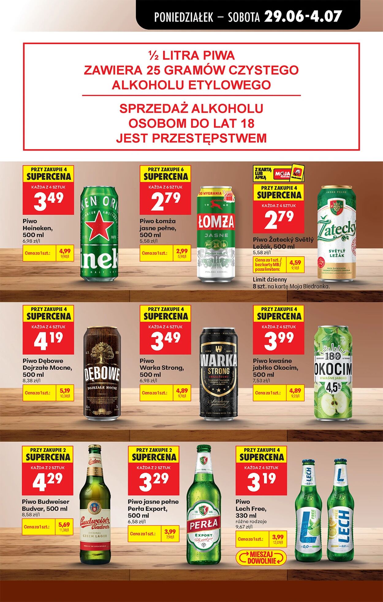 Gazetka Biedronka 29.06.2026 - 06.07.2026