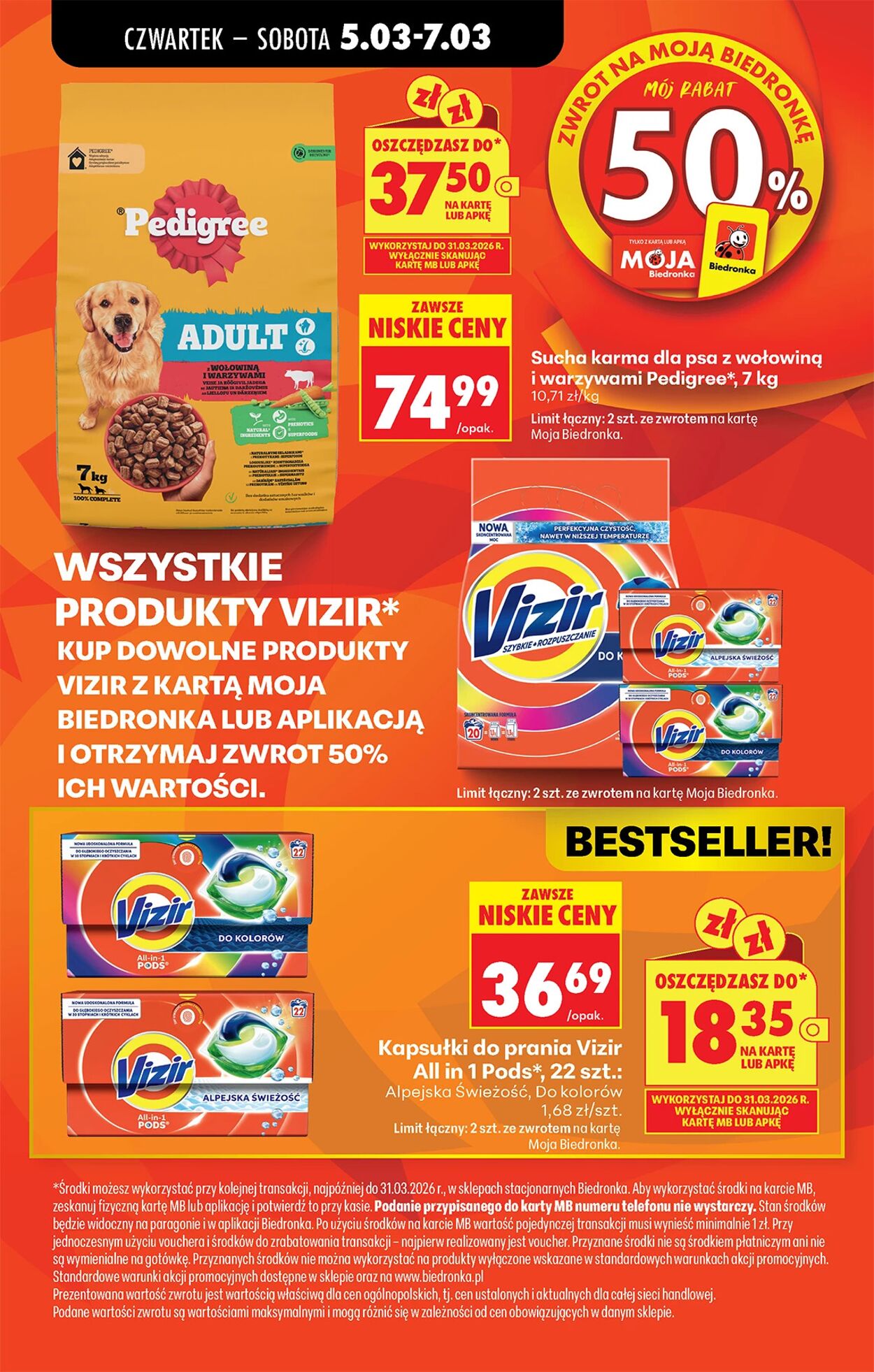 Gazetka Biedronka 09.03.2026 - 15.03.2026